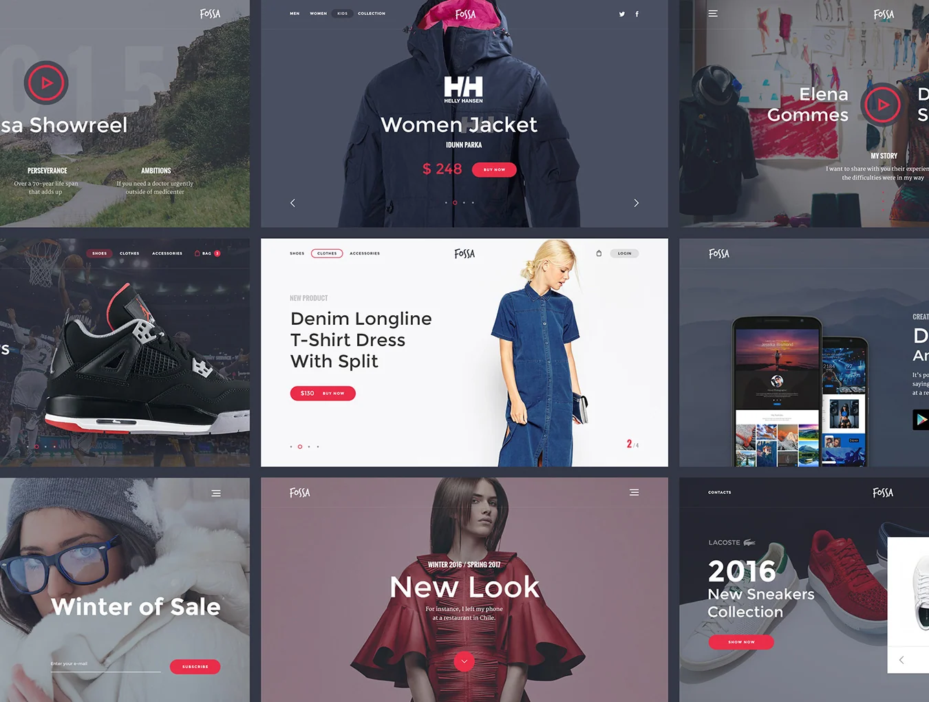 Fossa Ecommerce UI Kit 3