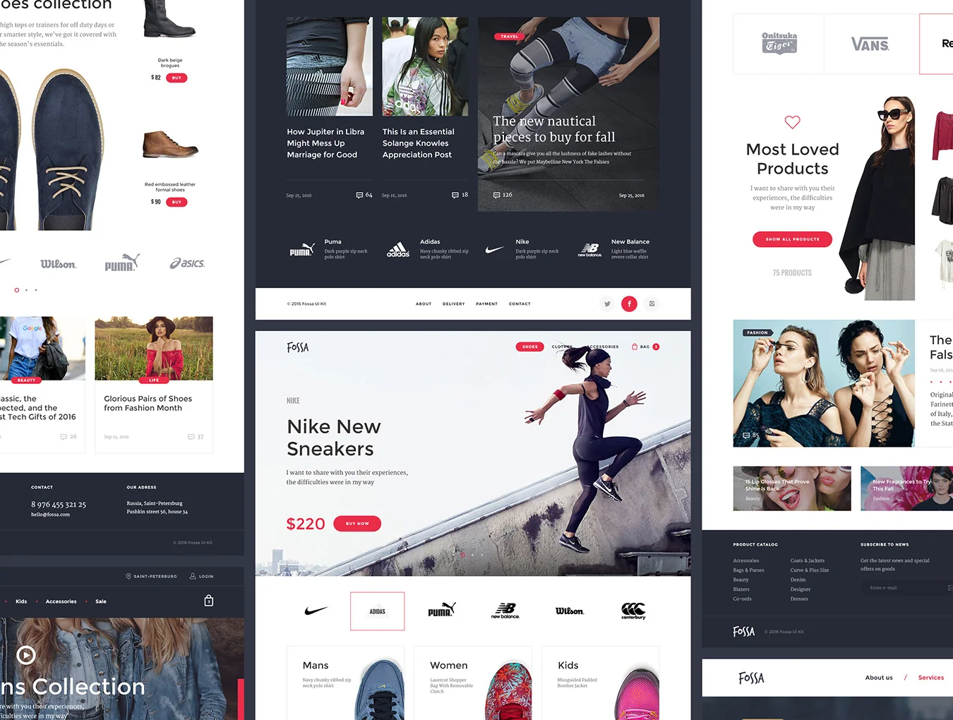 Fossa Ecommerce UI Kit 8