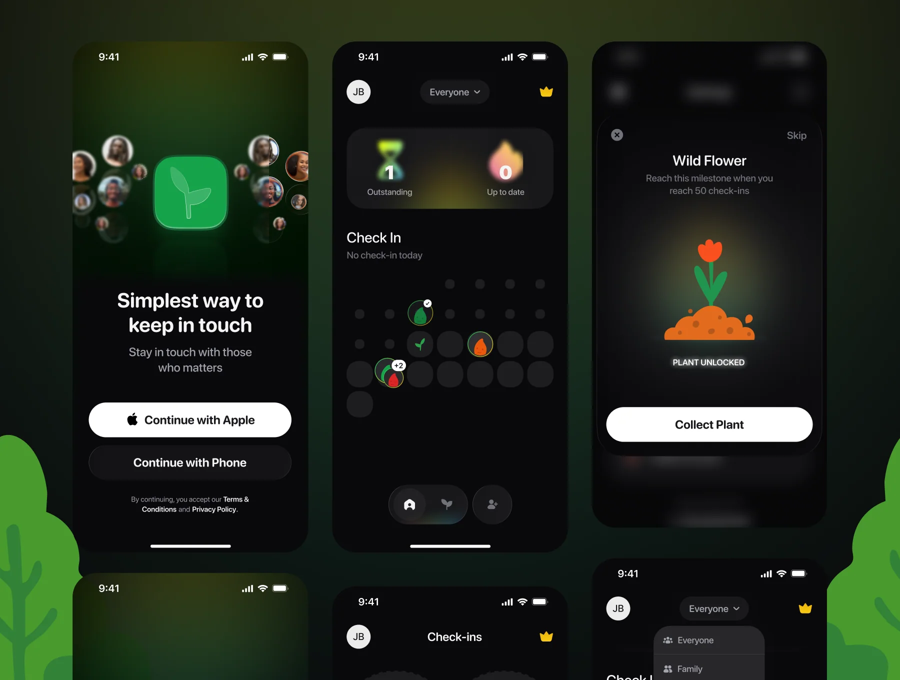 Foster - Relationship Tracker UI Kit (iOS) 2