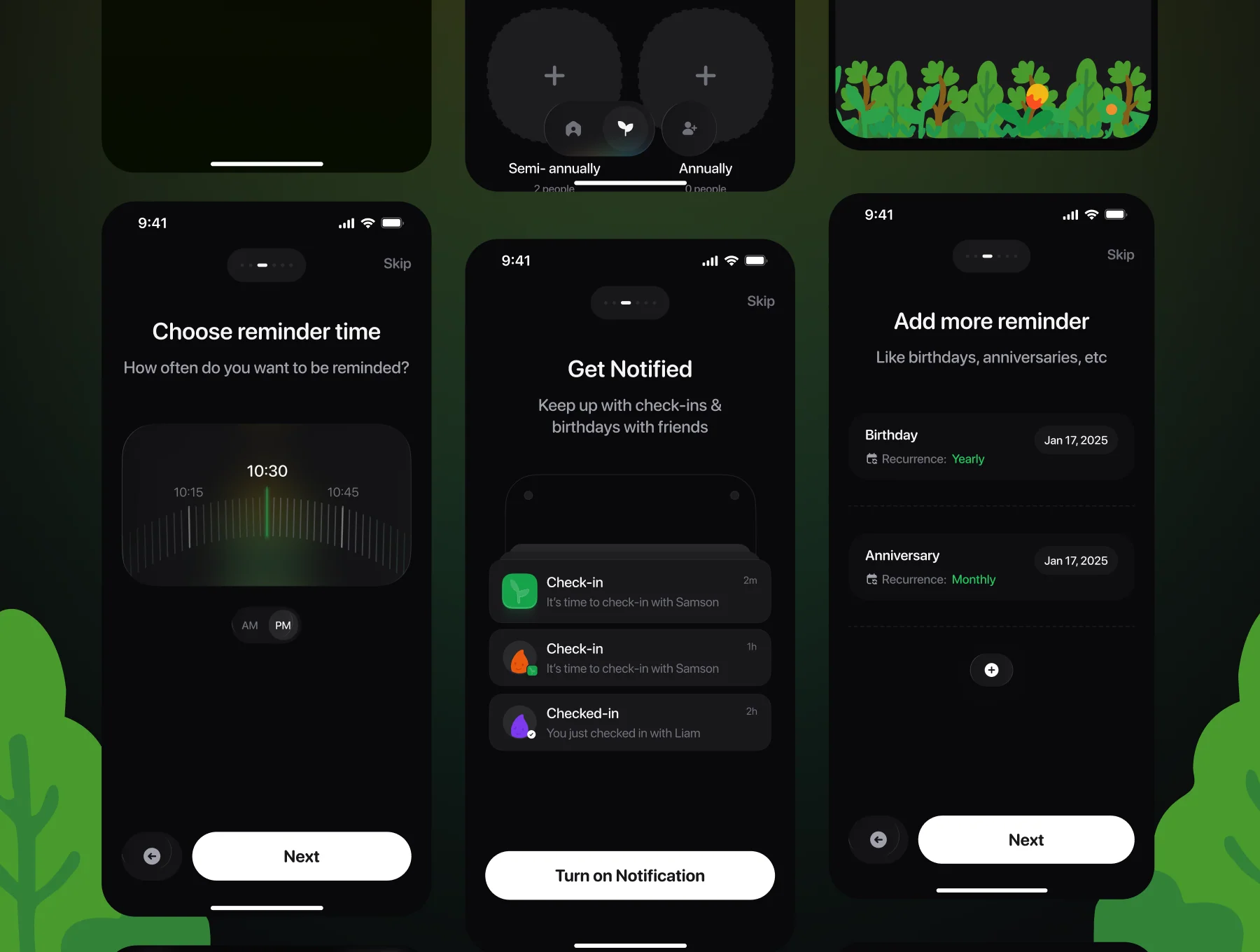 Foster - Relationship Tracker UI Kit (iOS) 4