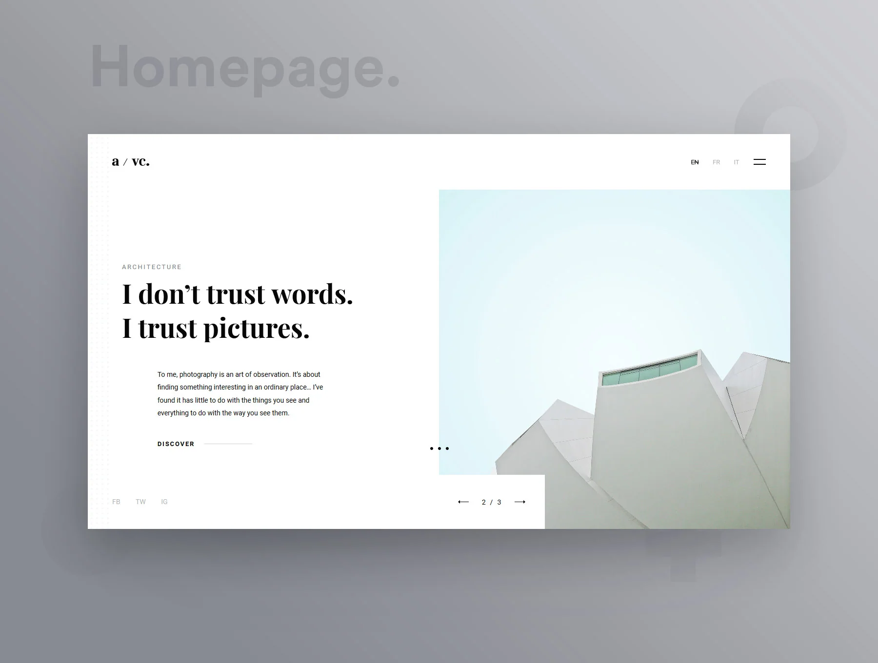 Fotico – Photography HTML Template