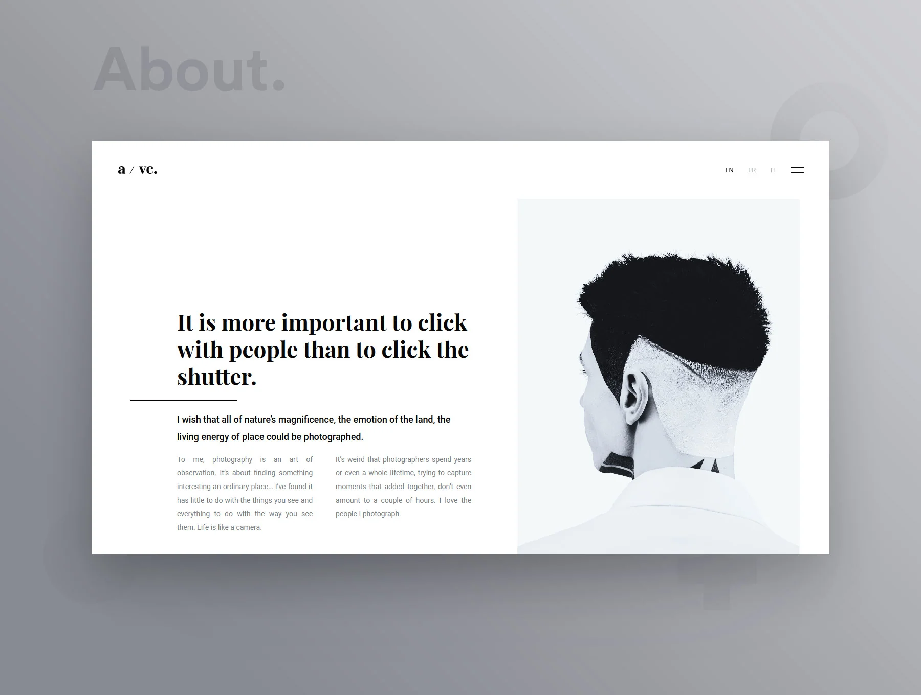 Fotico – Photography HTML Template 5