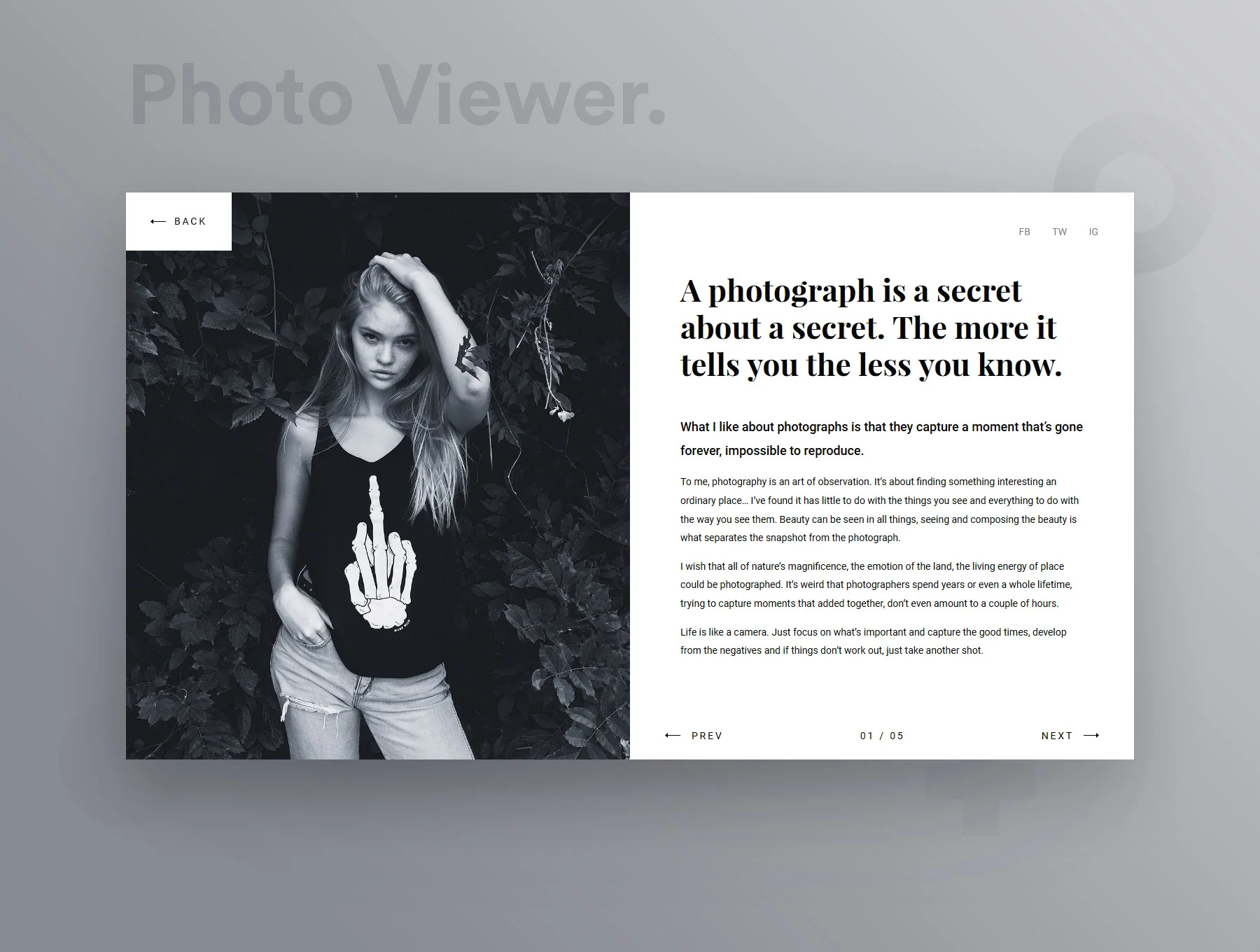 Fotico – Photography HTML Template 7