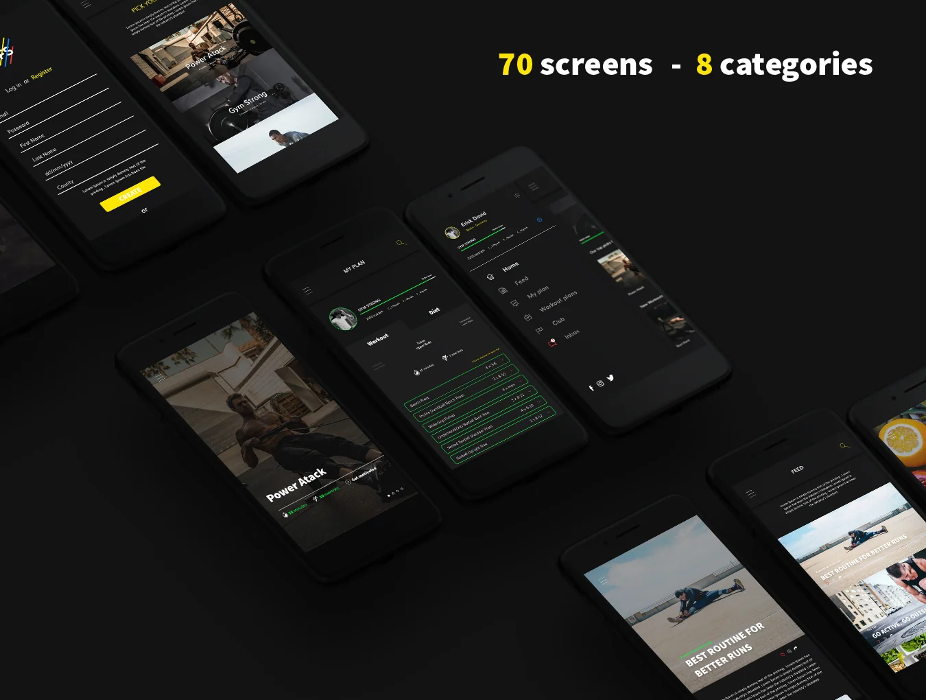 Four Seasons Android UI Kit 2