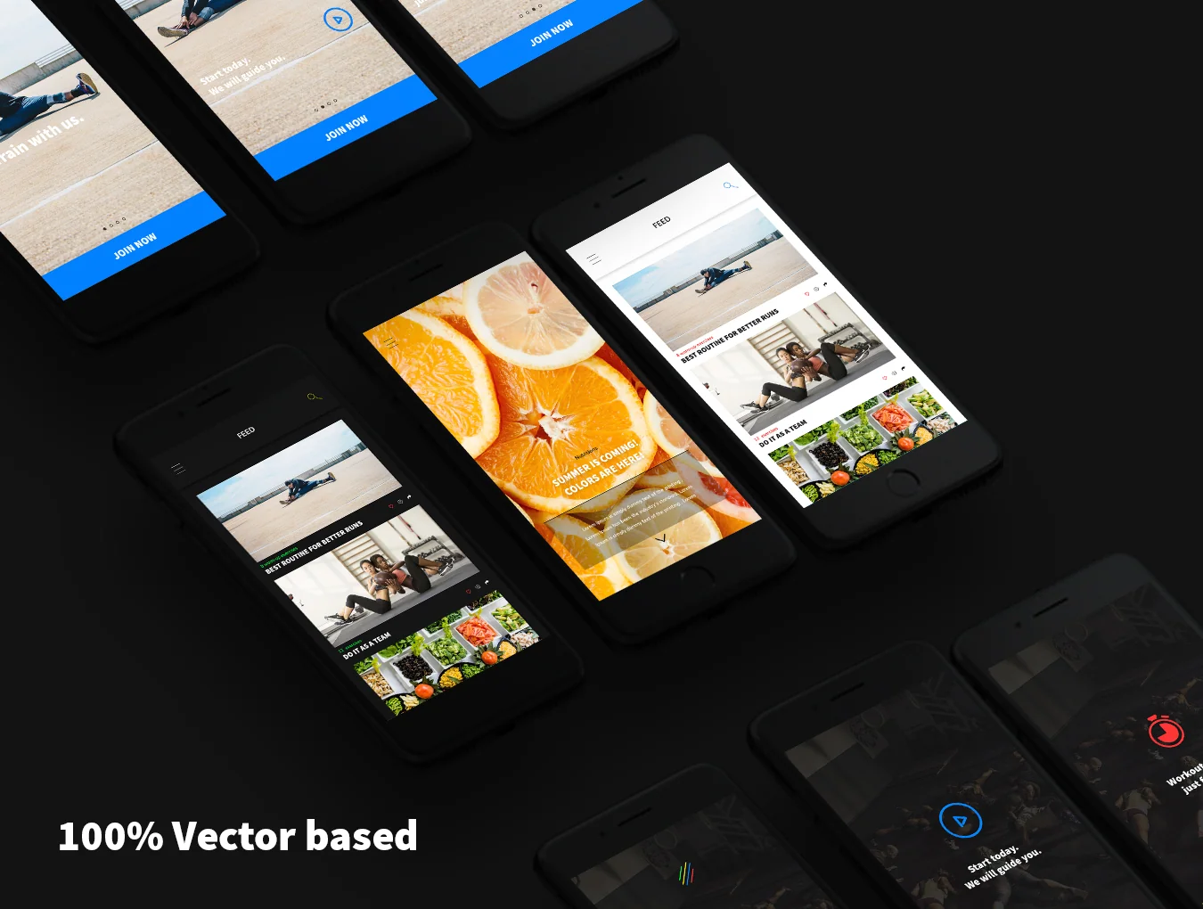 Four Seasons Android UI Kit 4