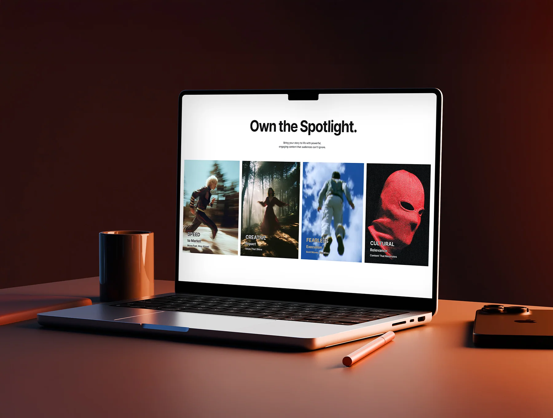 FOXMEDIA - Cinematic Creative Agency Website Template for Figma 8
