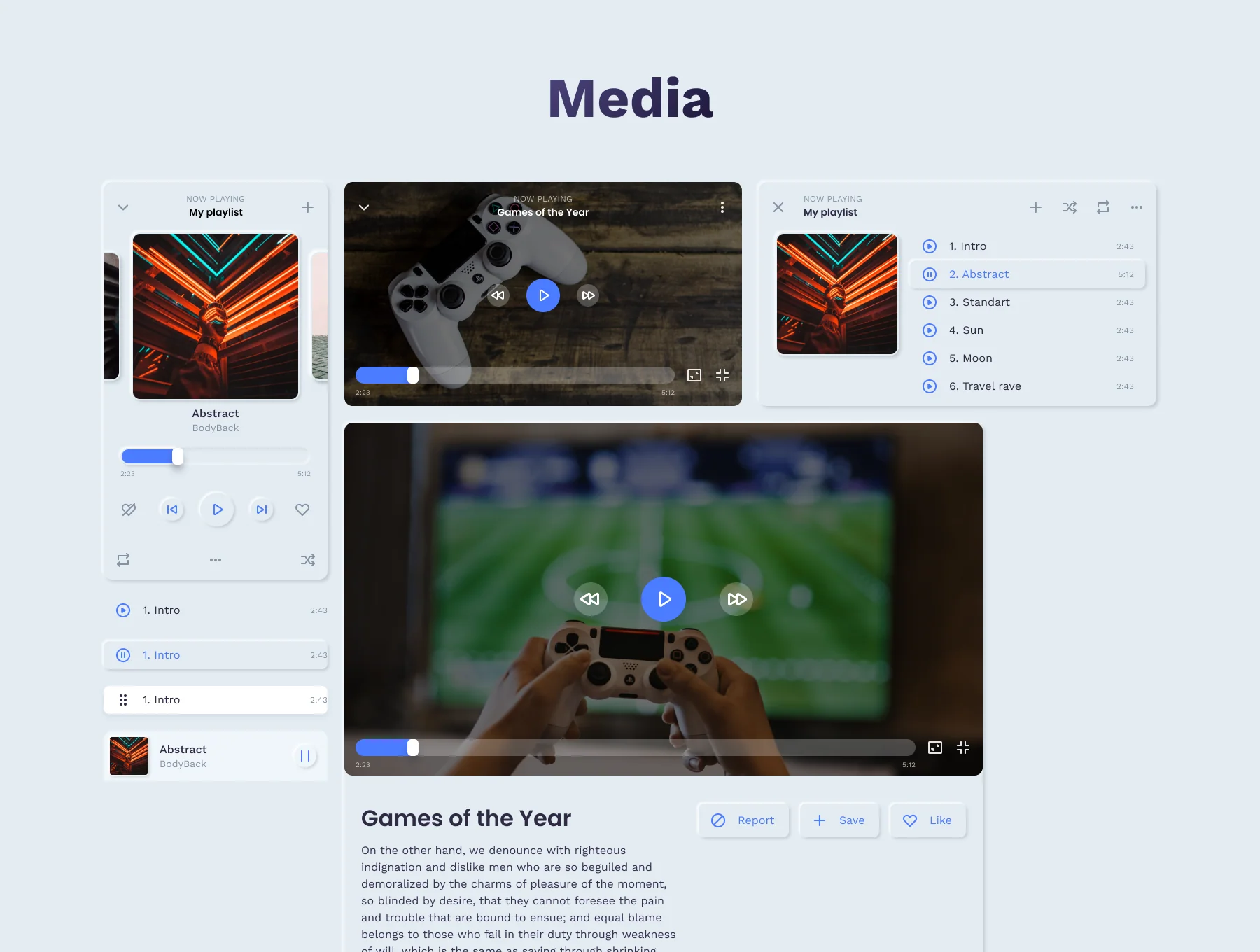 Foxtrot NEO UI-Kit 4