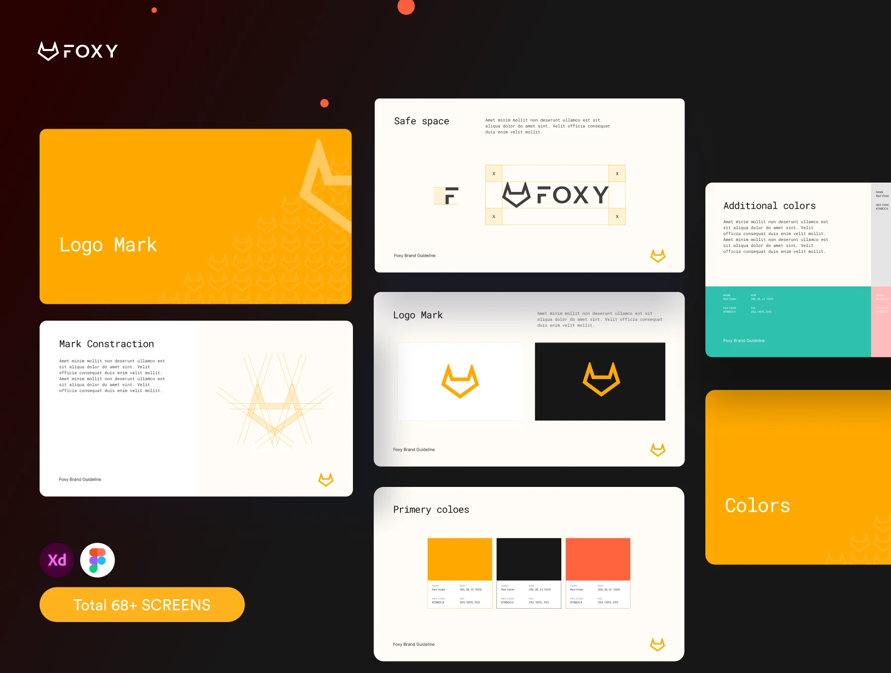 FOXY Brand Guideline - Branding & Style Guide 2