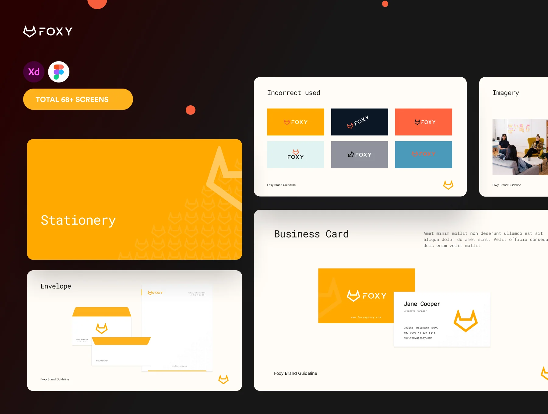 FOXY Brand Guideline - Branding & Style Guide 4