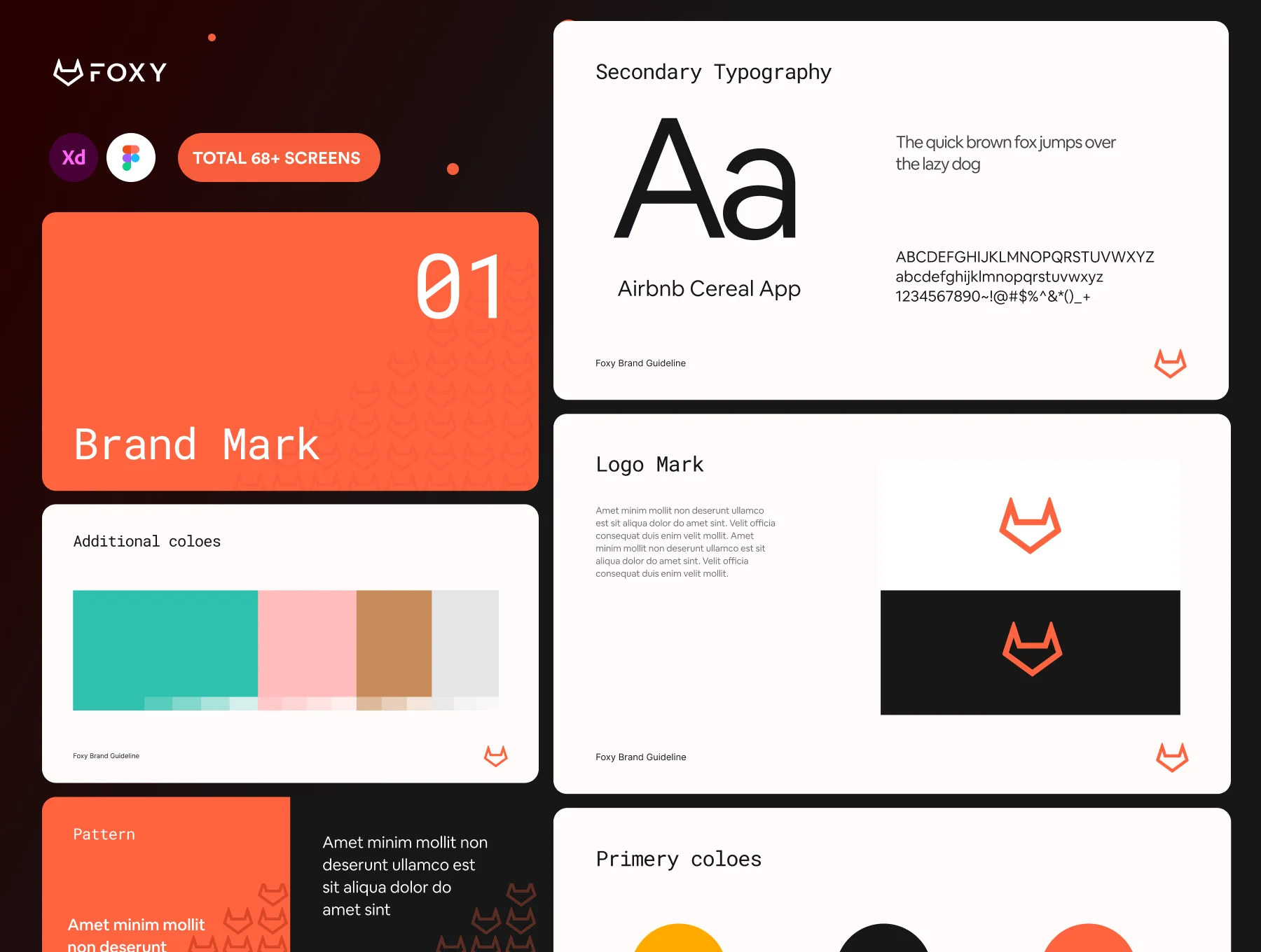 FOXY Brand Guideline - Branding & Style Guide 5