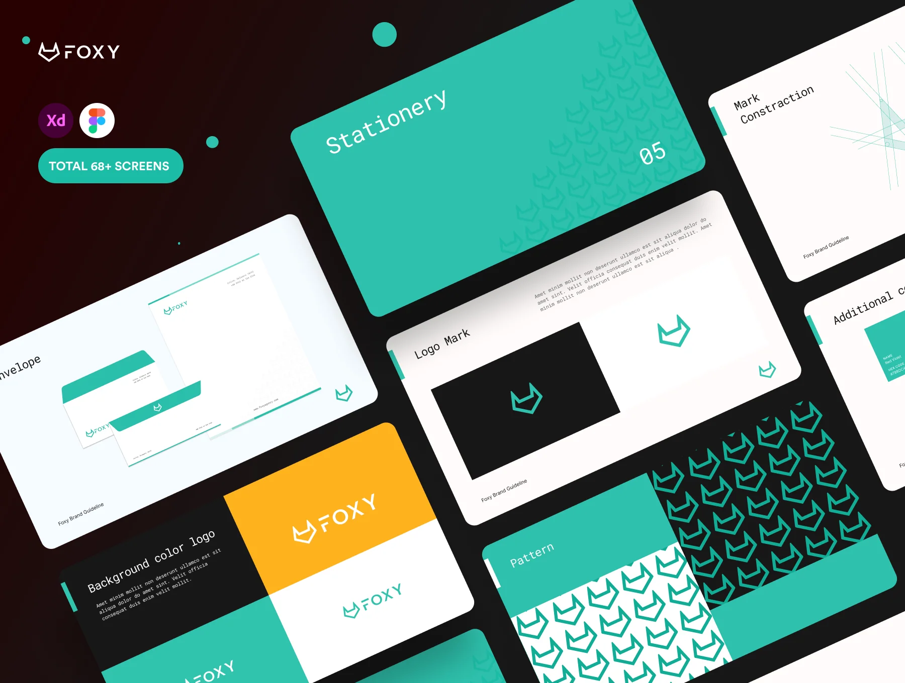 FOXY Brand Guideline - Branding & Style Guide 7
