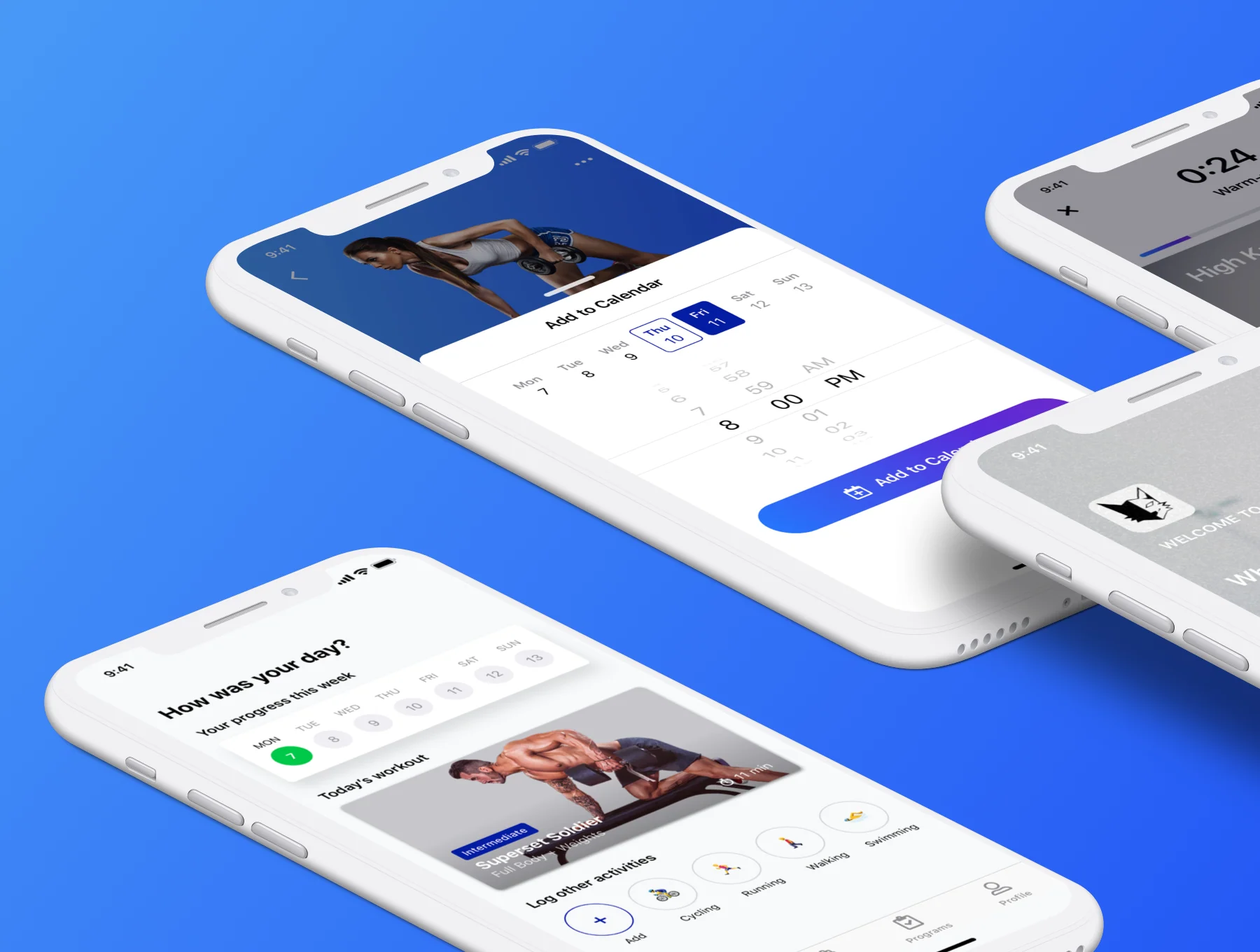 Foxy Fitness UI Kit 5