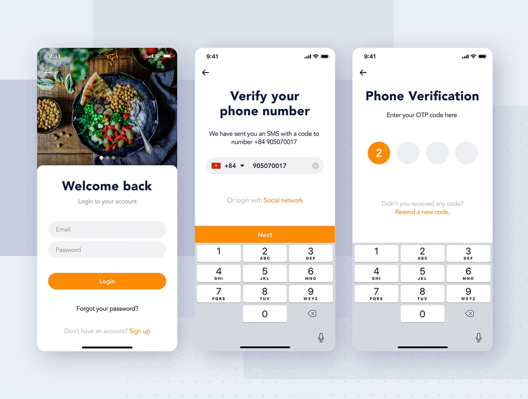 Fozzi - Food Delivery mobile app UI Kit 8