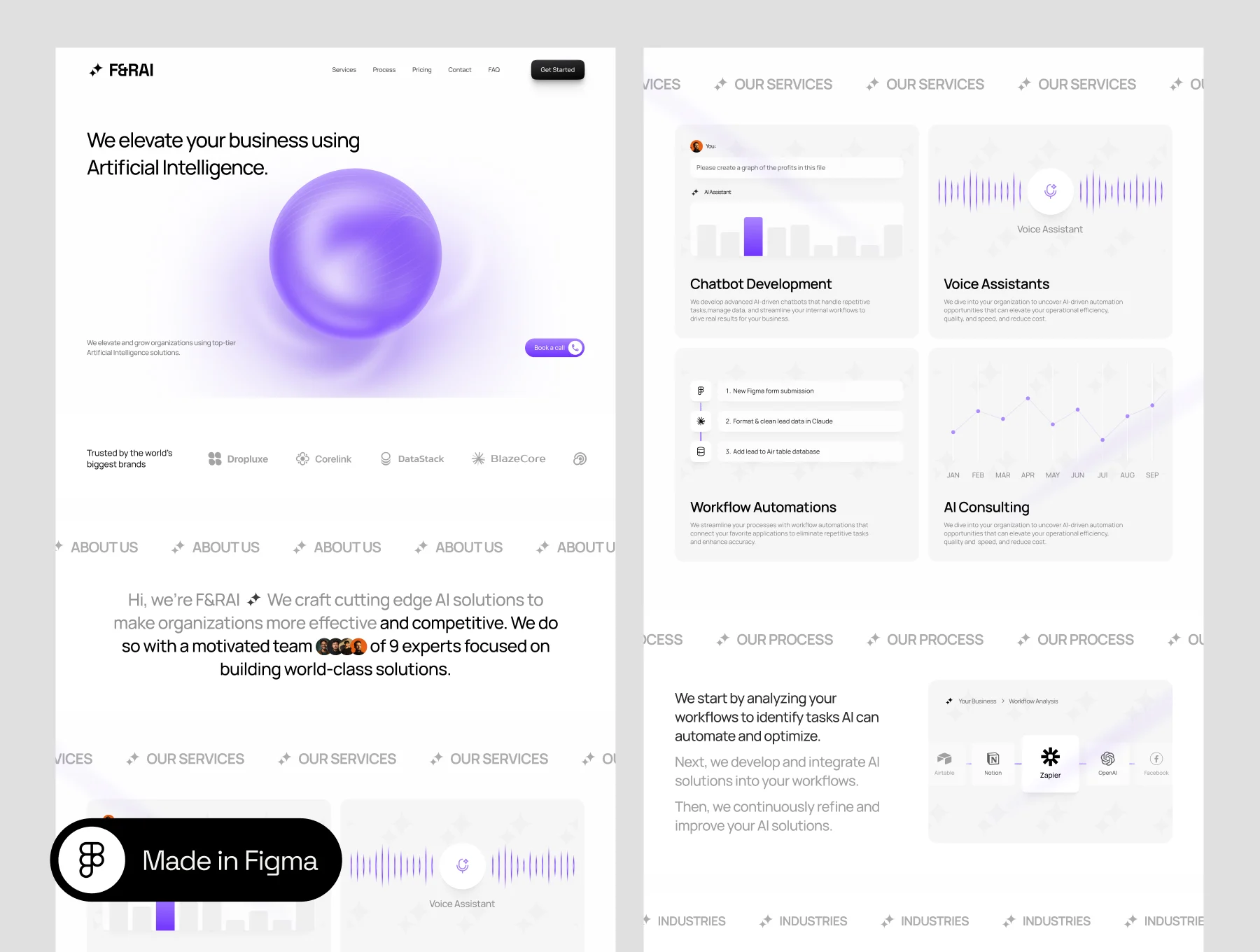 F&RAI — AI Agency Landing Page 3