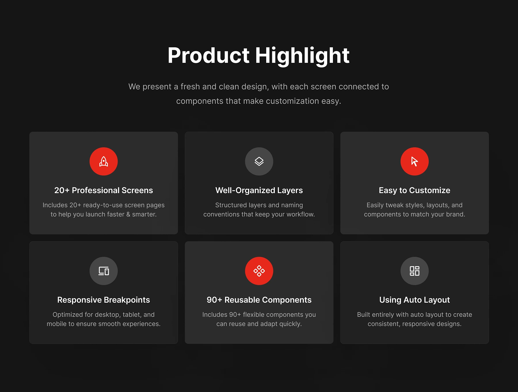 Framefolio - Digital Agency Website UI Kit 2