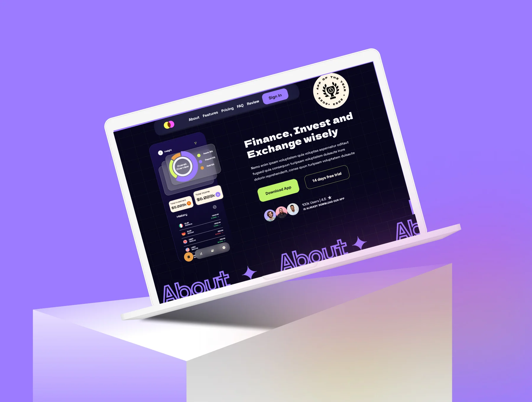 Framer App Launching Landing Page- Lanto 3