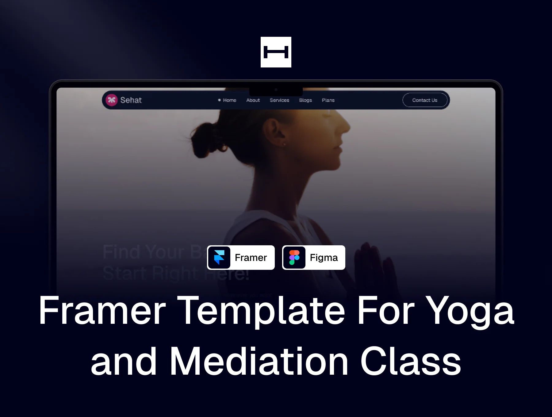 Framer Template For Yoga & Meditation Class