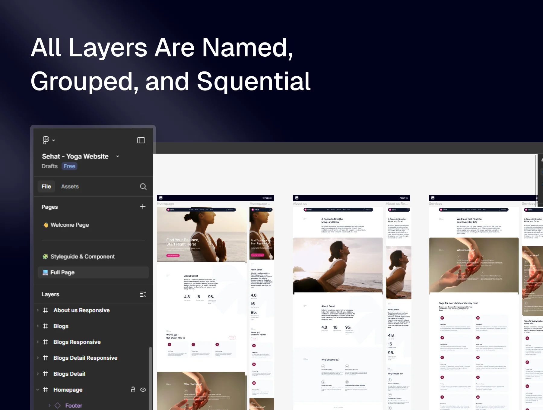 Framer Template For Yoga & Meditation Class 4