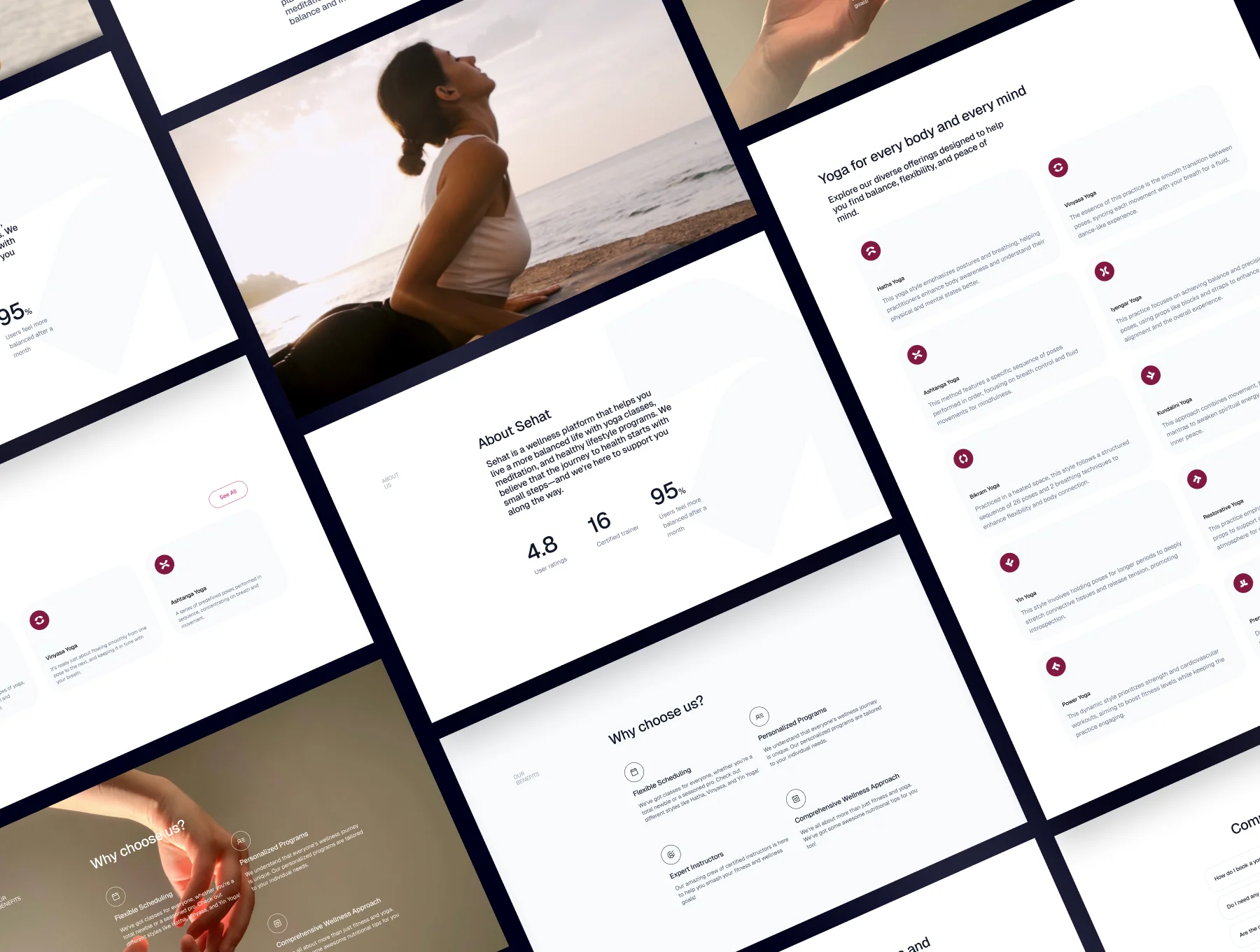 Framer Template For Yoga & Meditation Class 7