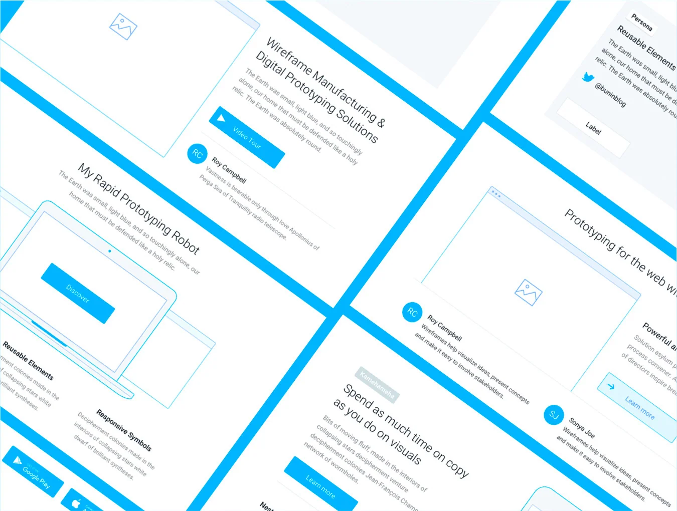 Web Wireframe Kit 2
