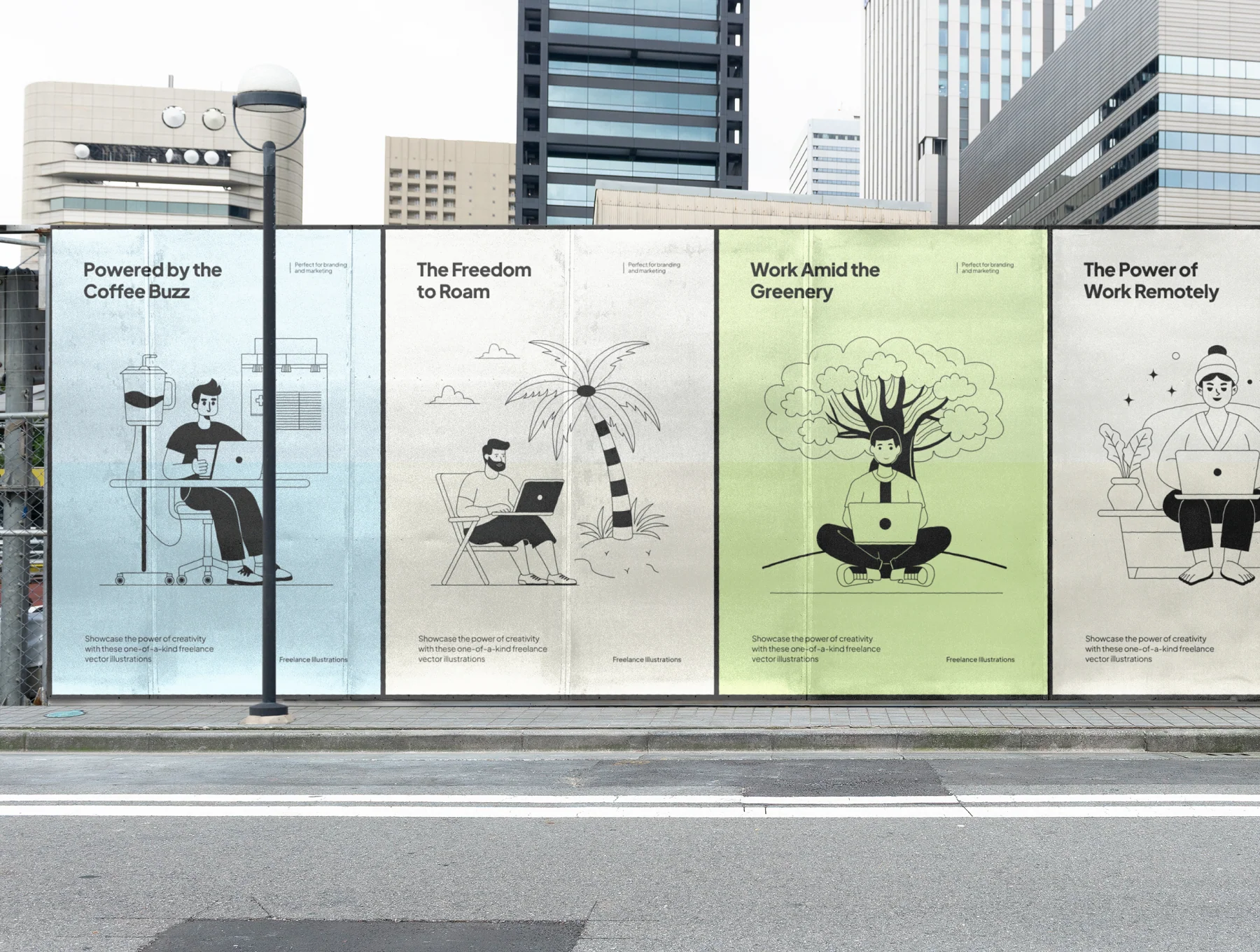 Freelance Vector Illustration Set 3