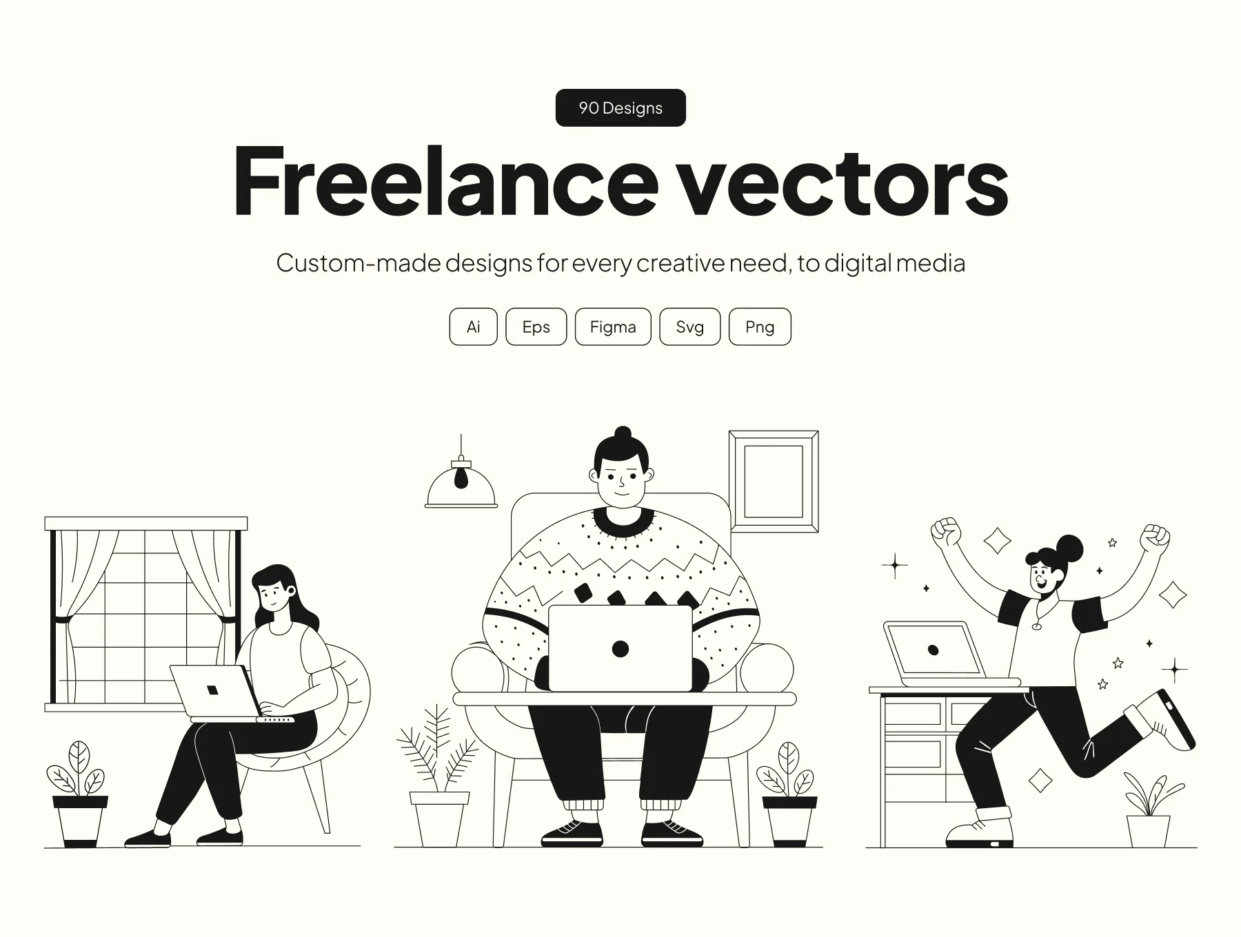 Freelance Vector Illustration Set 6