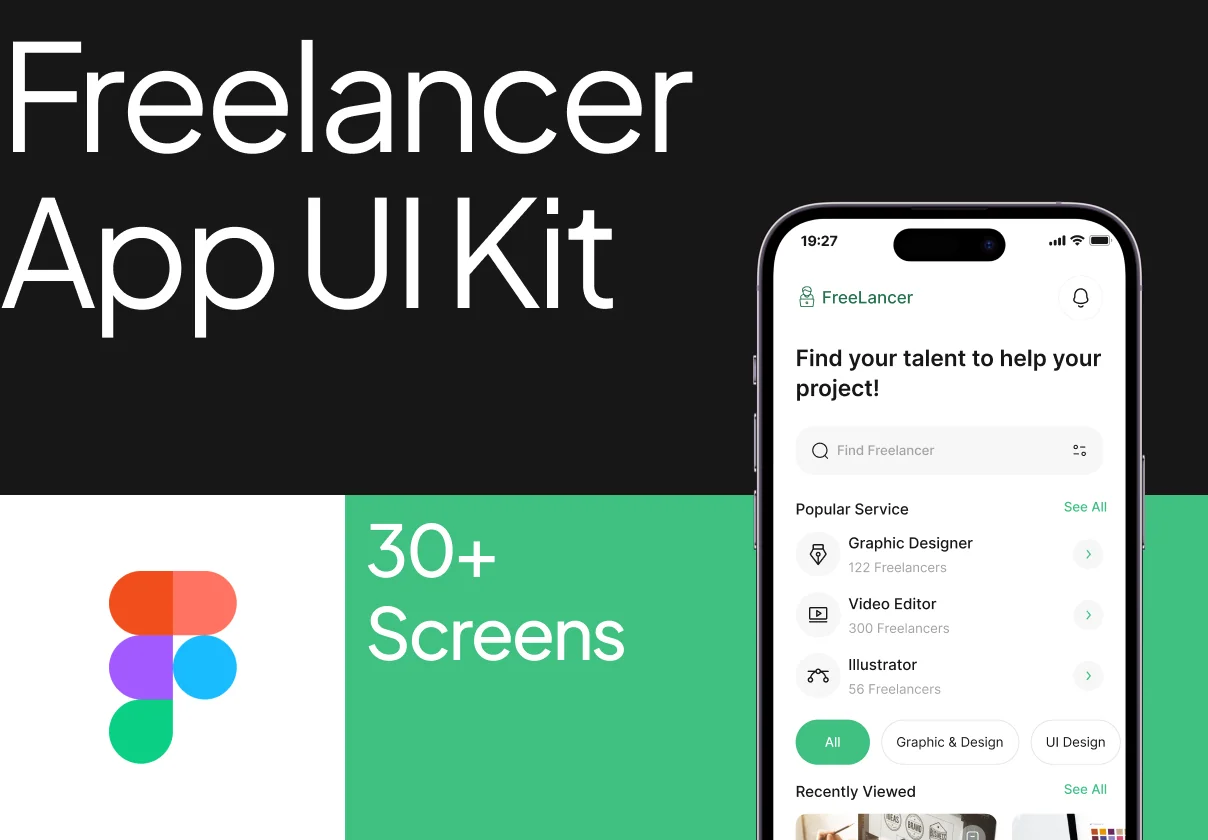Freelancer App UI Kit