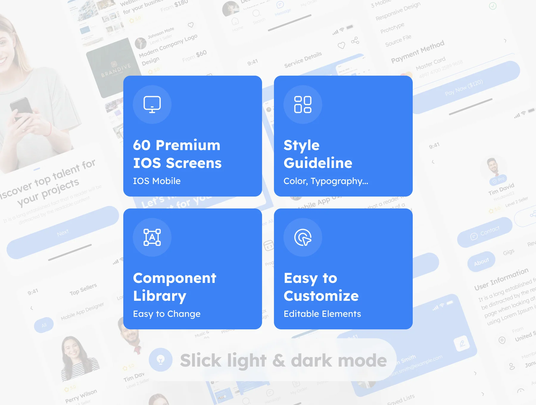 Freelancer Service App UI Kit 2