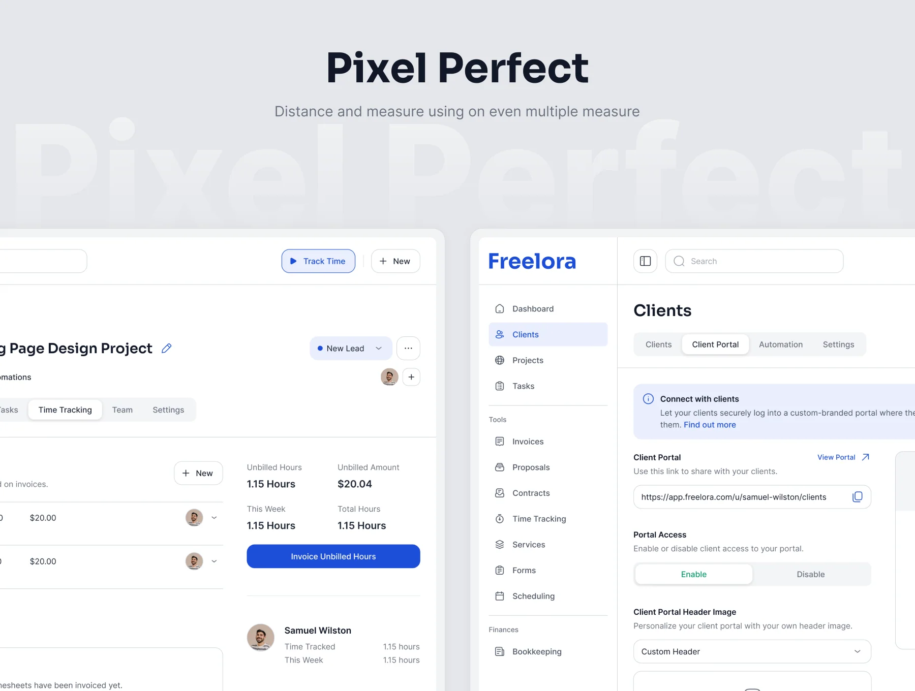 Freelora: Business Management Dashboard UI Kit 3