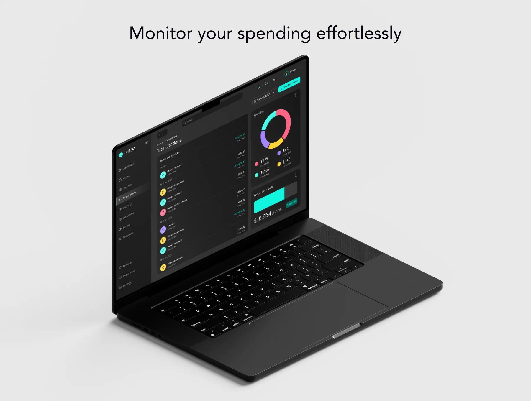 Freida - Dashboard Web UI Kit 7