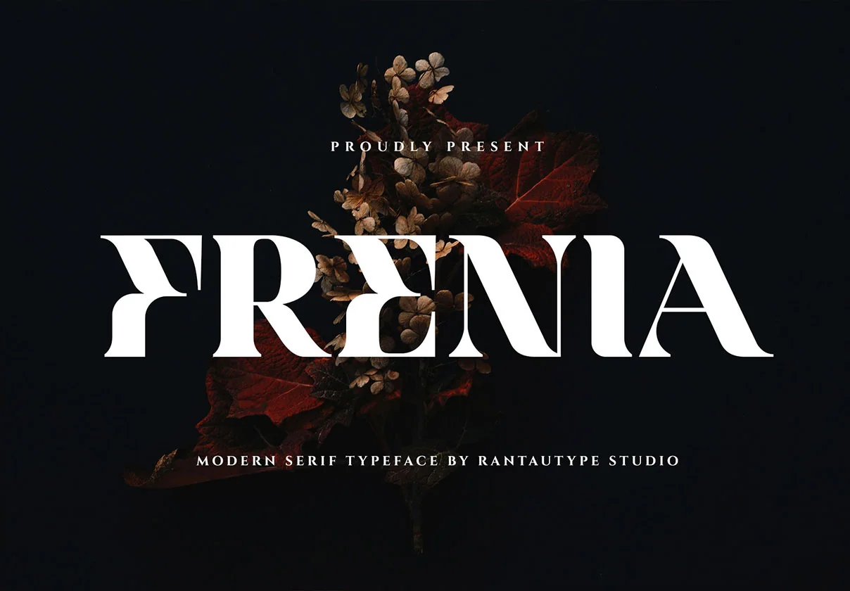 Frenia Modern Serif Typeface