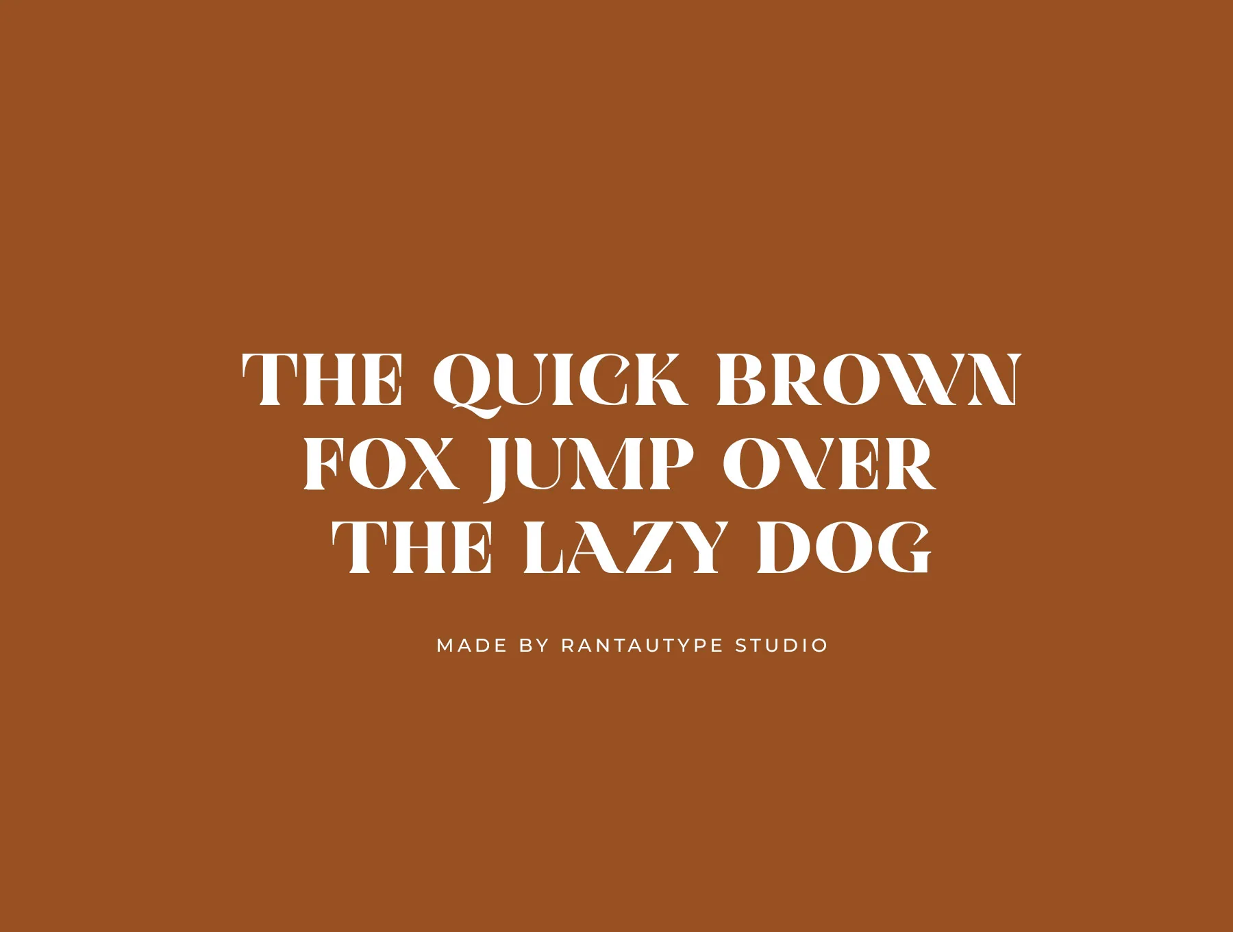 Frenia Modern Serif Typeface 3