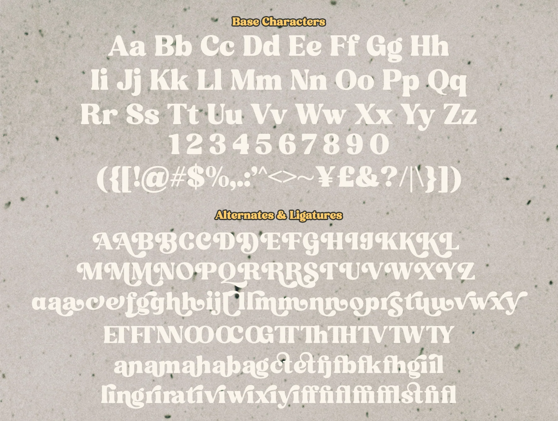 Fresh Mango - Retro Serif Font 8