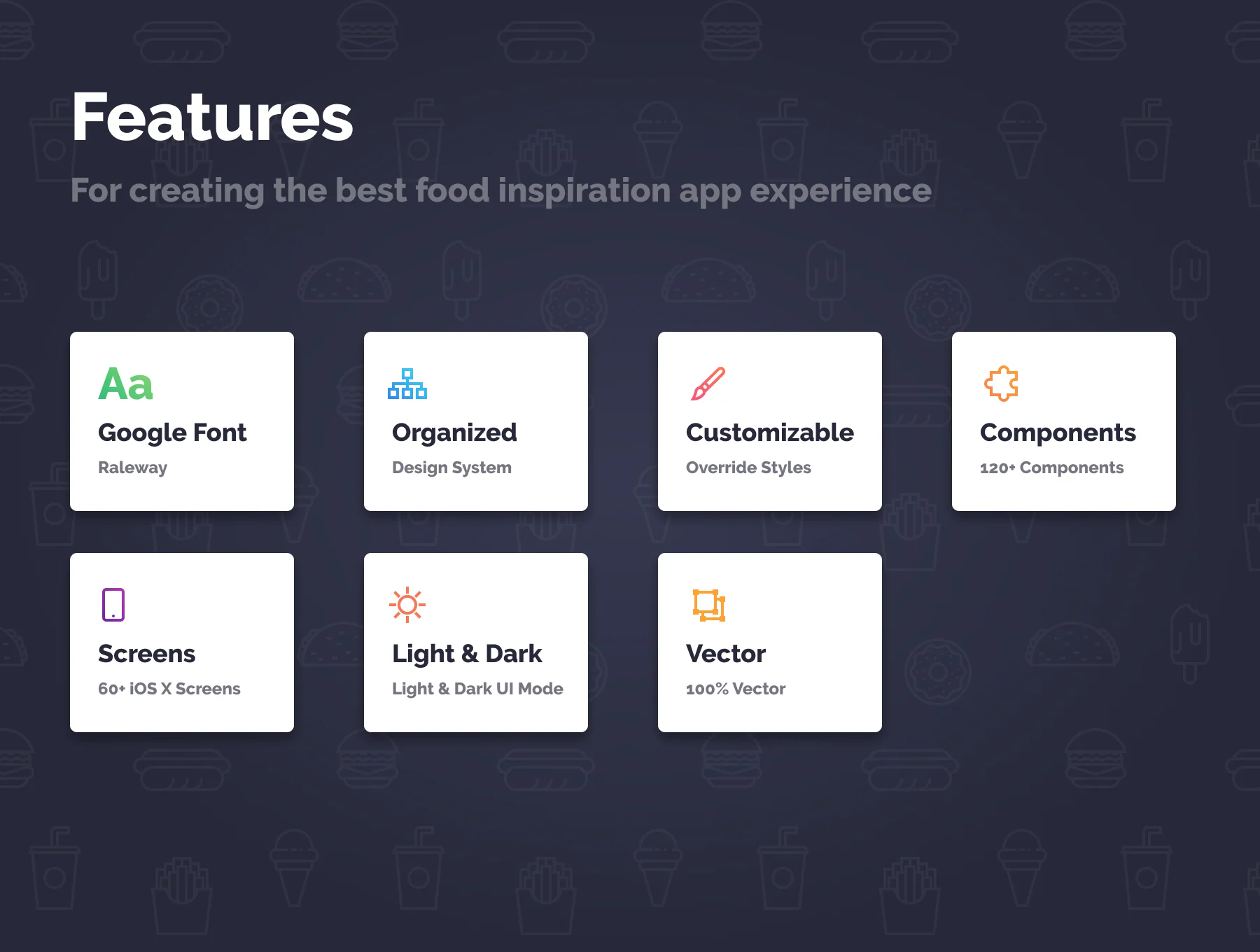 Freshie Food UI Kit 2