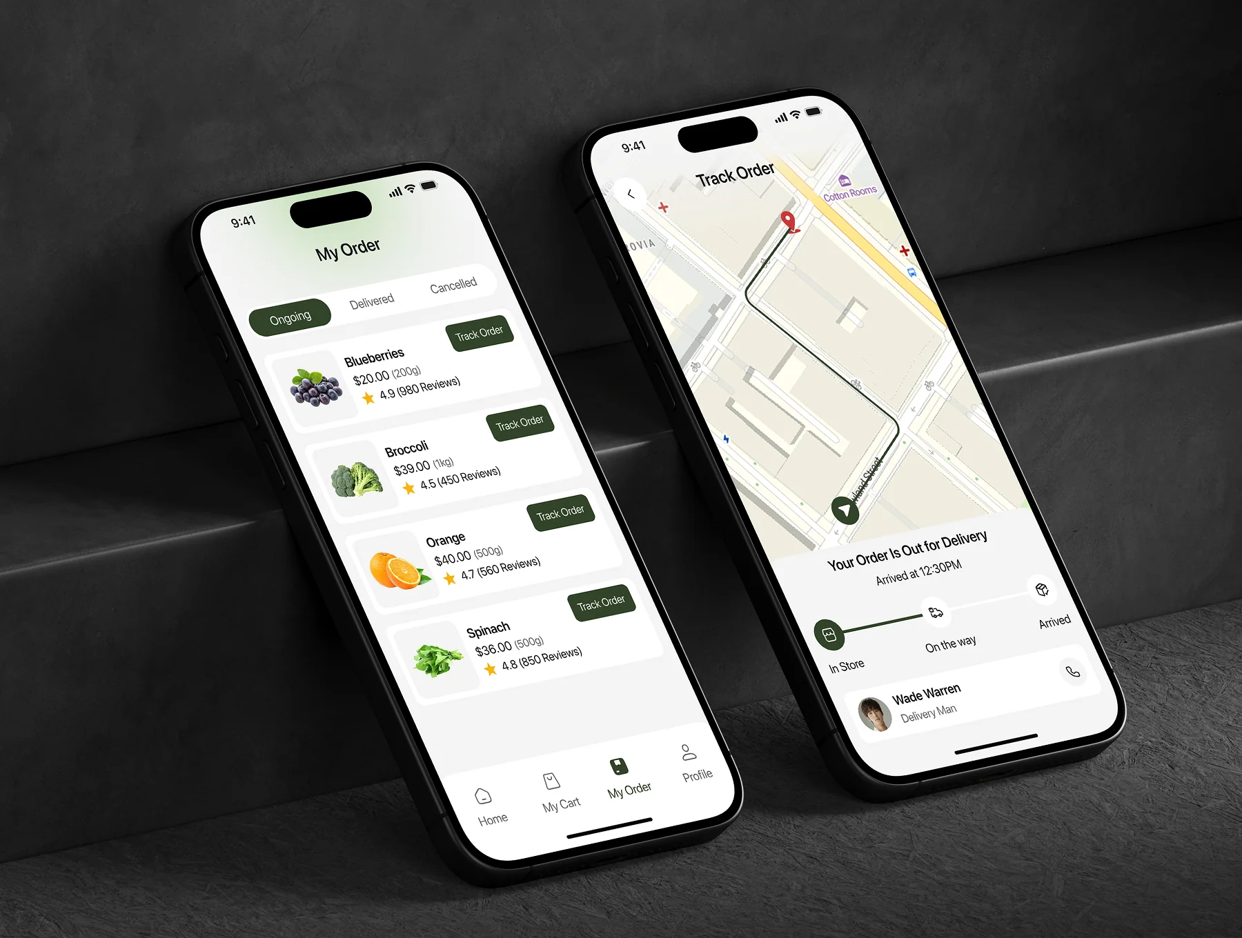 FreshMart - Grocery Delivery App UI Kit 8