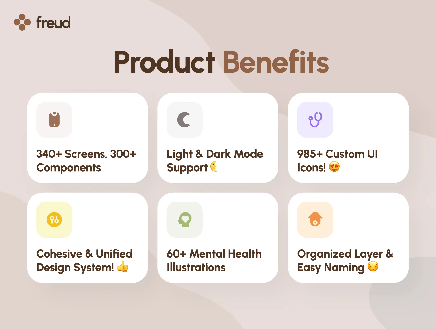 freud UI Kit: AI Mental Health App 2