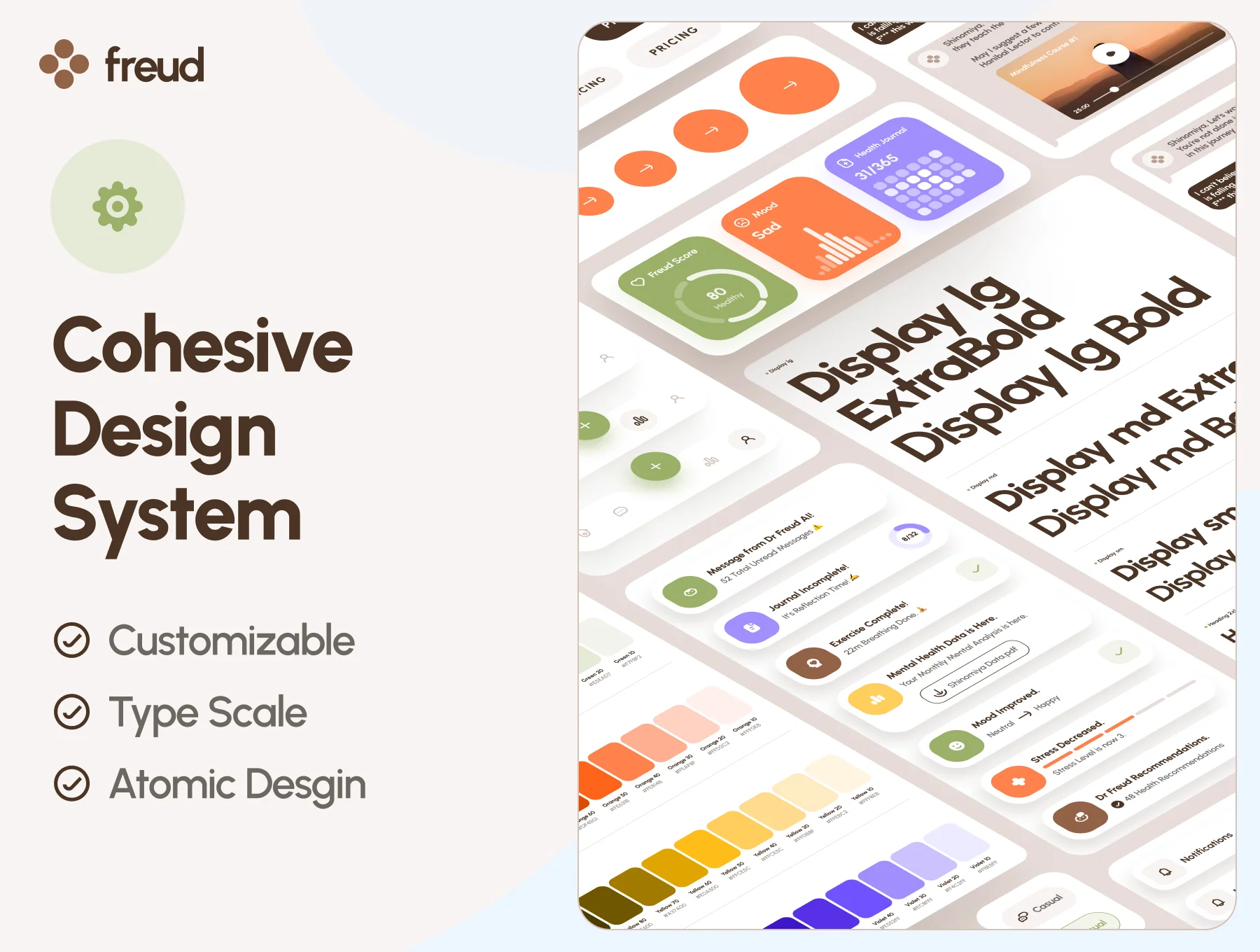freud UI Kit: AI Mental Health App 7