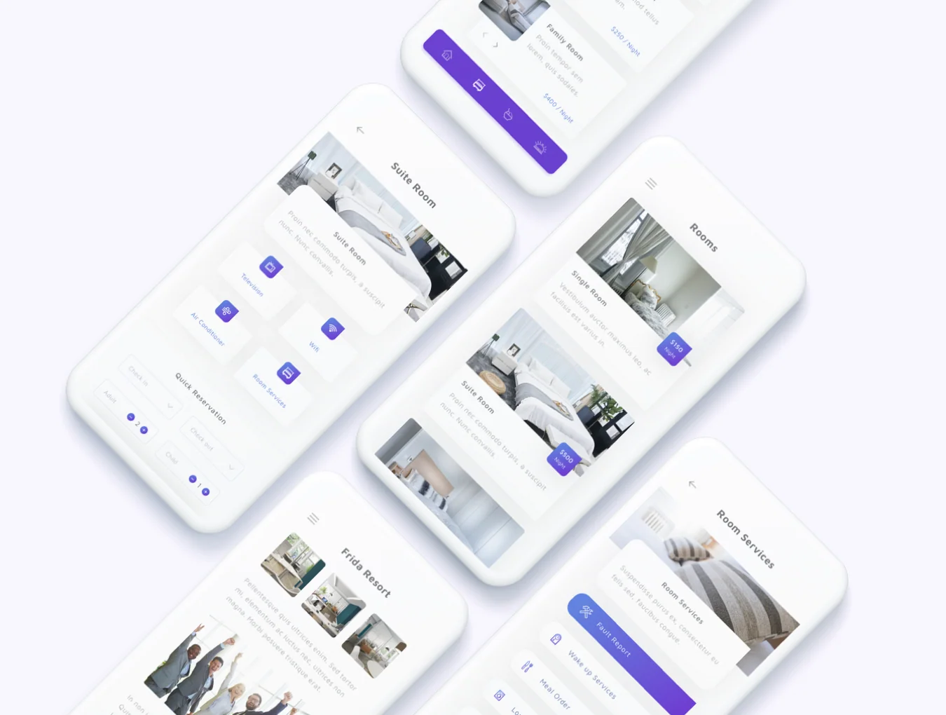 Frida Hotel UI Kit 2