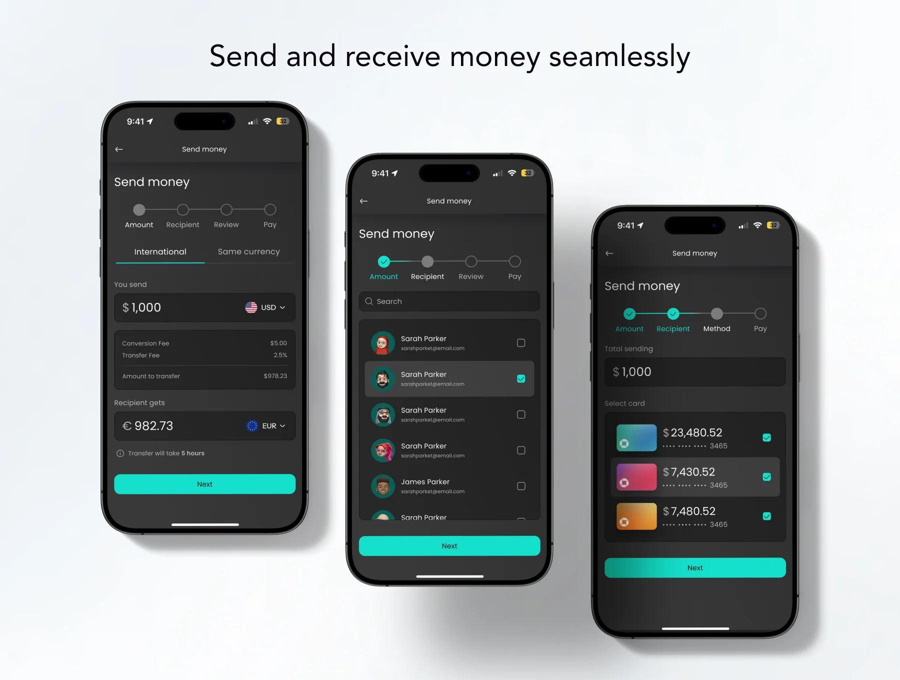 Frieda - Wallet App UI Kit 3
