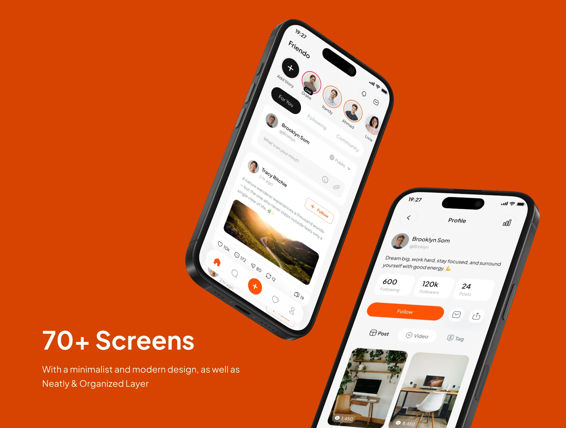 Friendo - Social Media App UI Kits 3