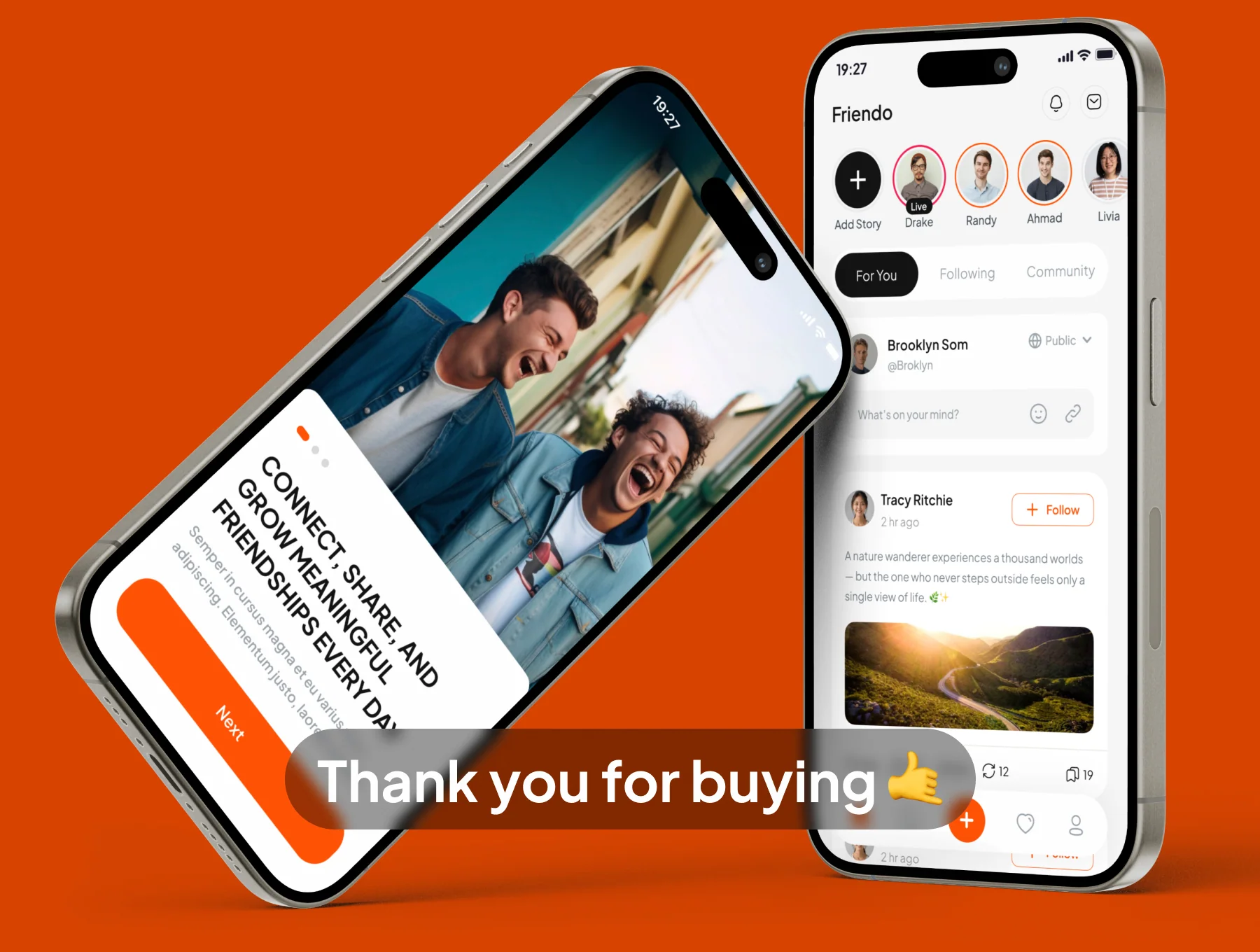 Friendo - Social Media App UI Kits 6
