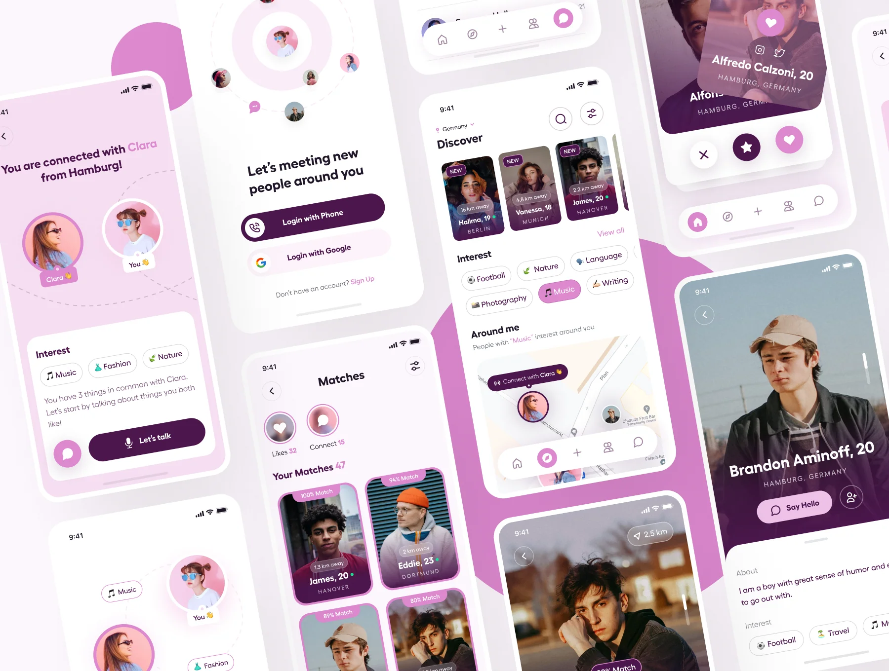 Friendzy - Dating App UI Kit 5