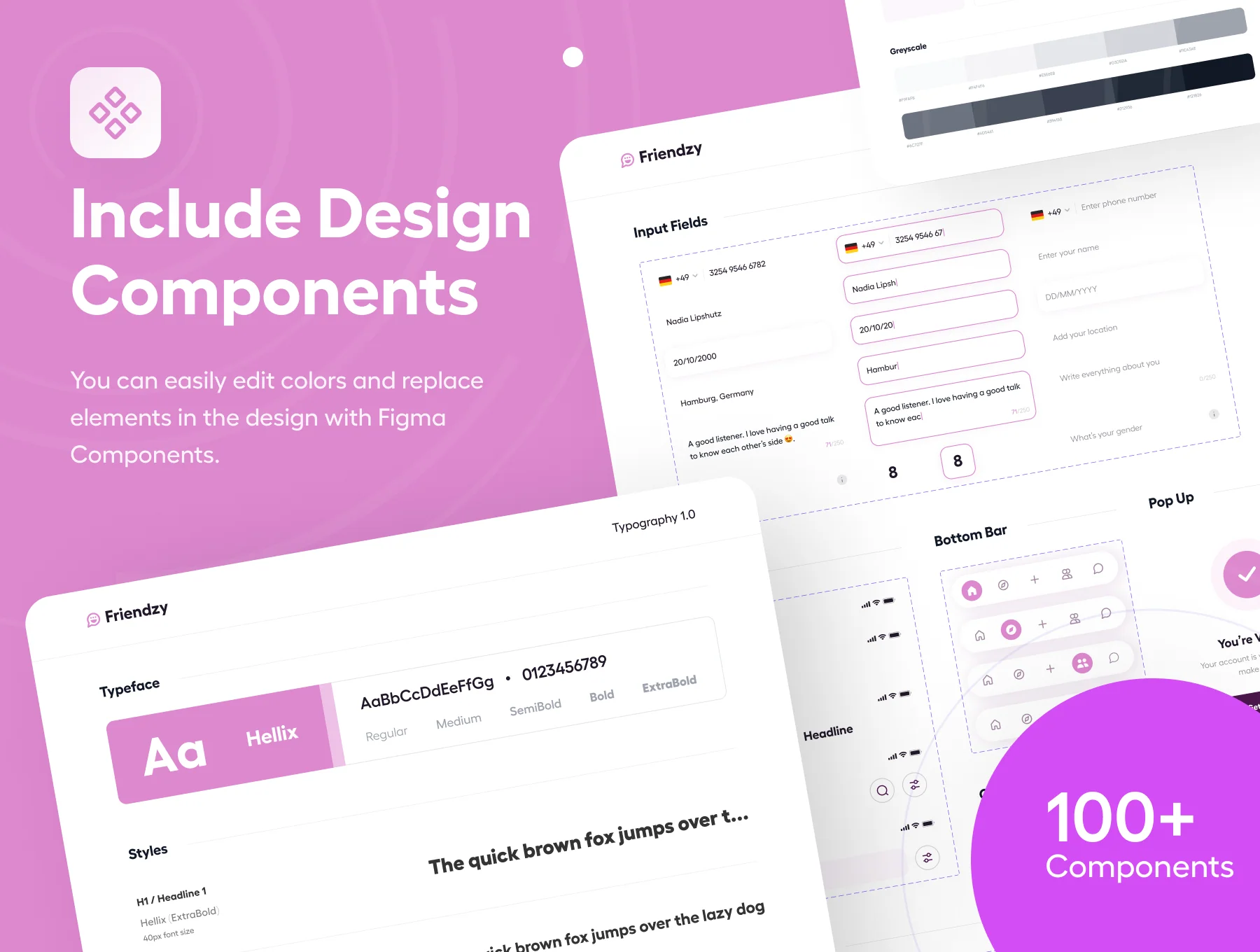 Friendzy - Dating App UI Kit 7