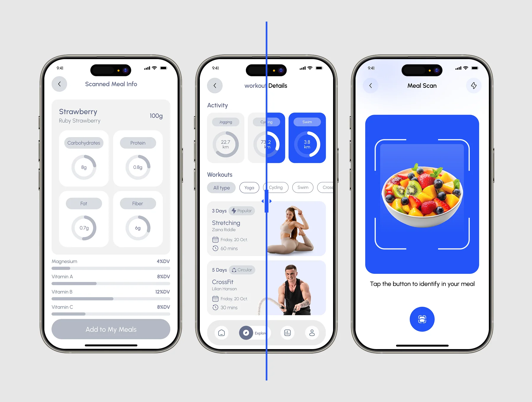 Frign Fit - Fitness App UI Kit 5
