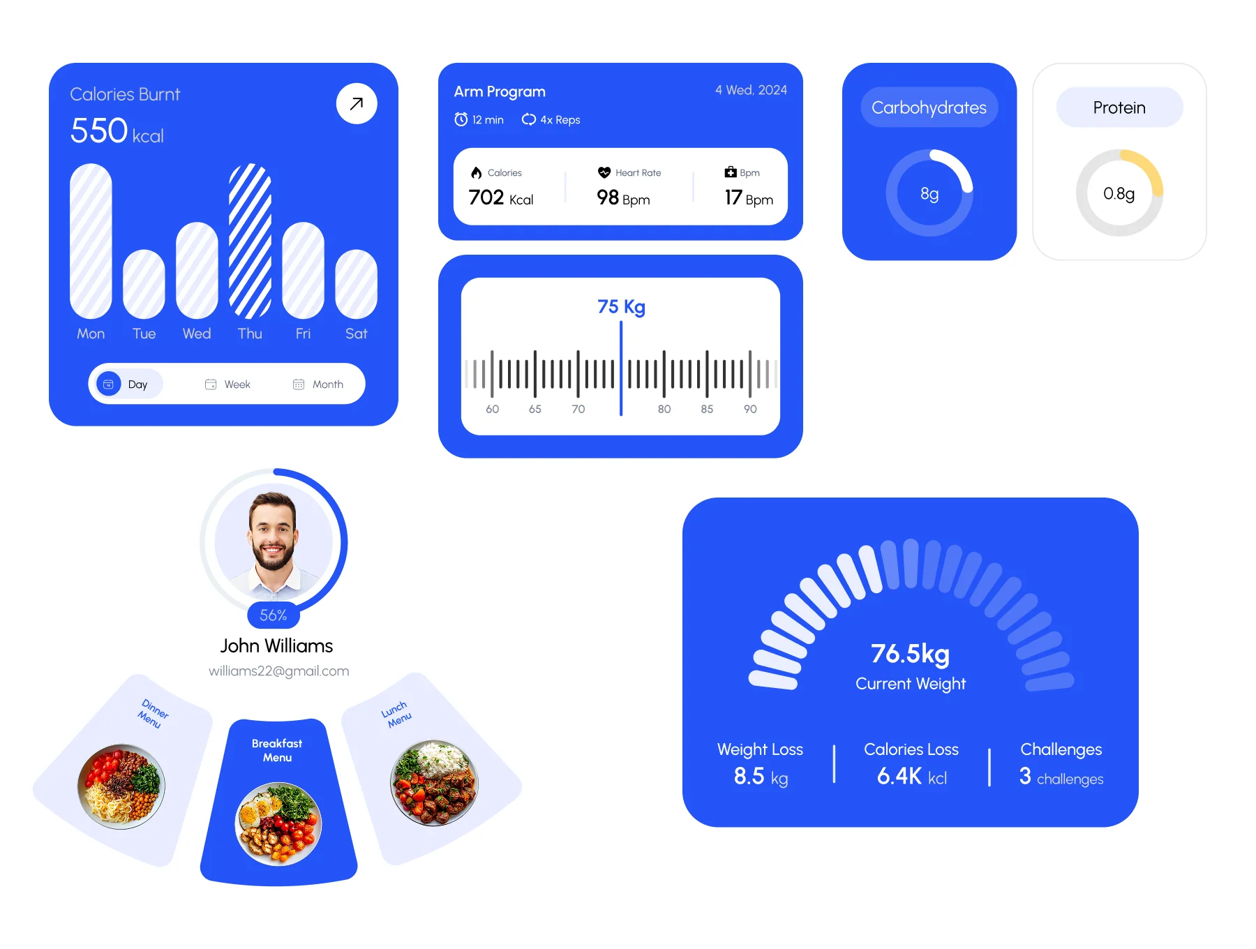 Frign Fit - Fitness App UI Kit 6