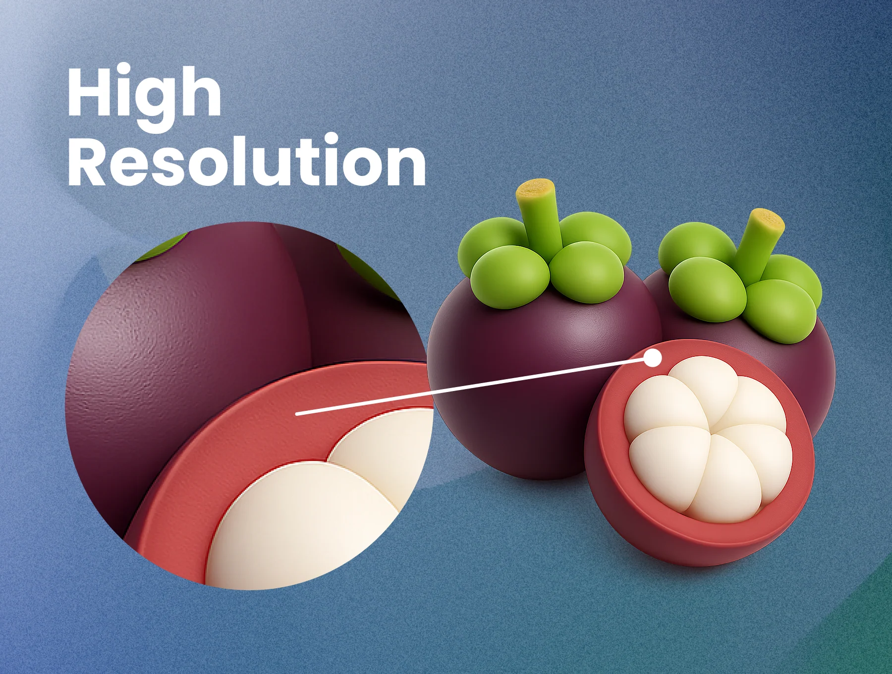 Fruit 3D Icon Illustrations 3