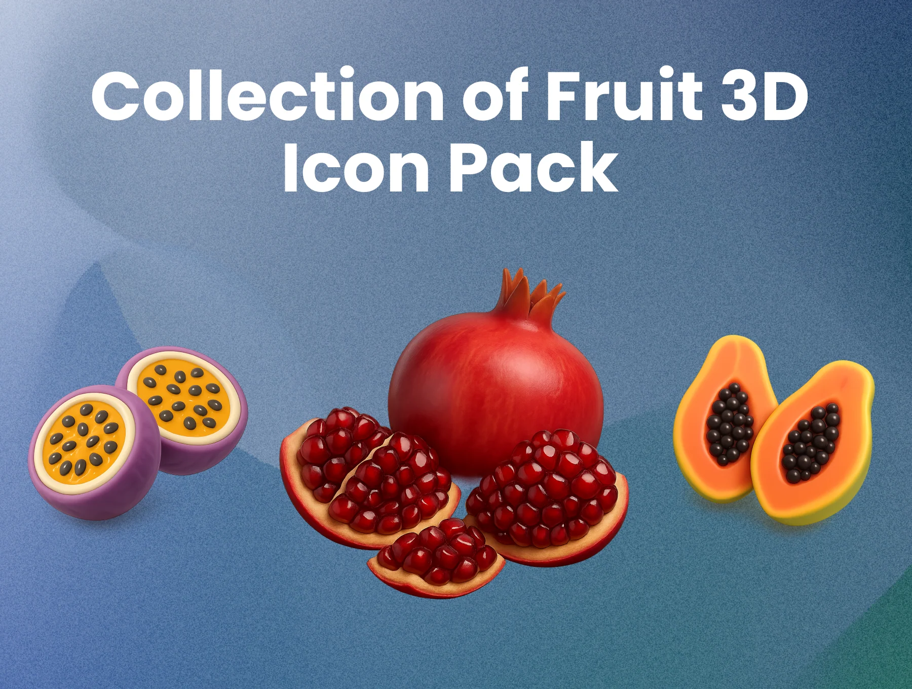 Fruit 3D Icon Illustrations 4