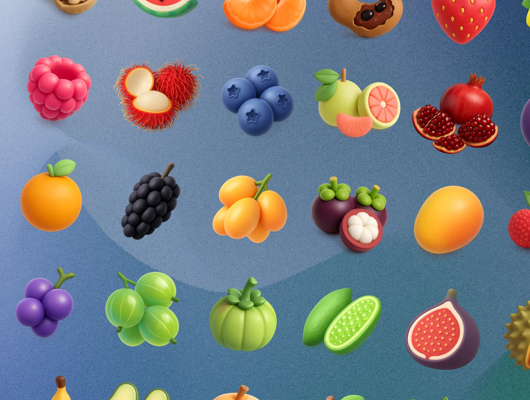 Fruit 3D Icon Illustrations 5