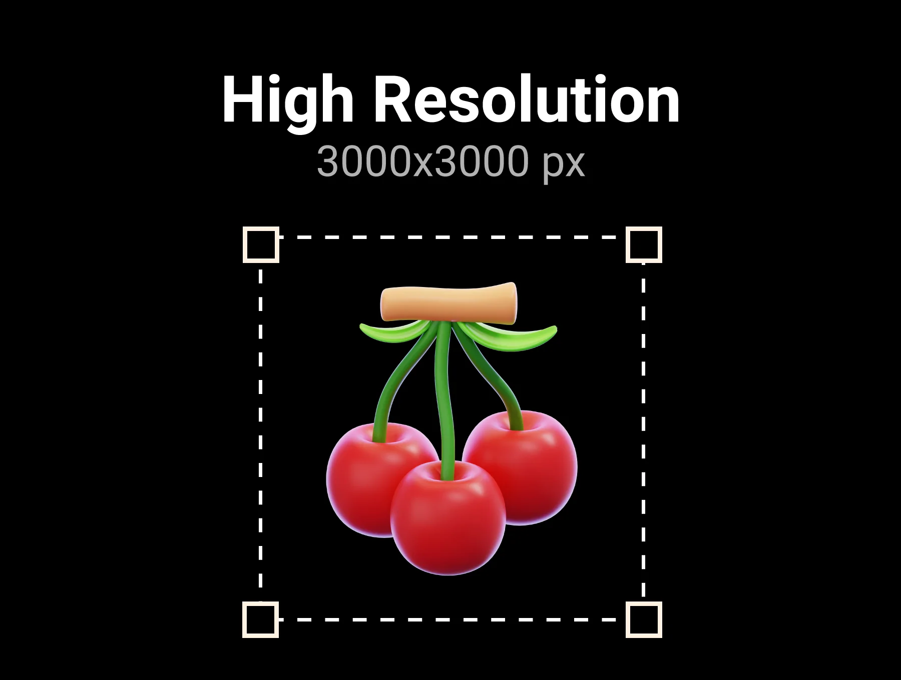 Fruit 3D Icon Pack 2