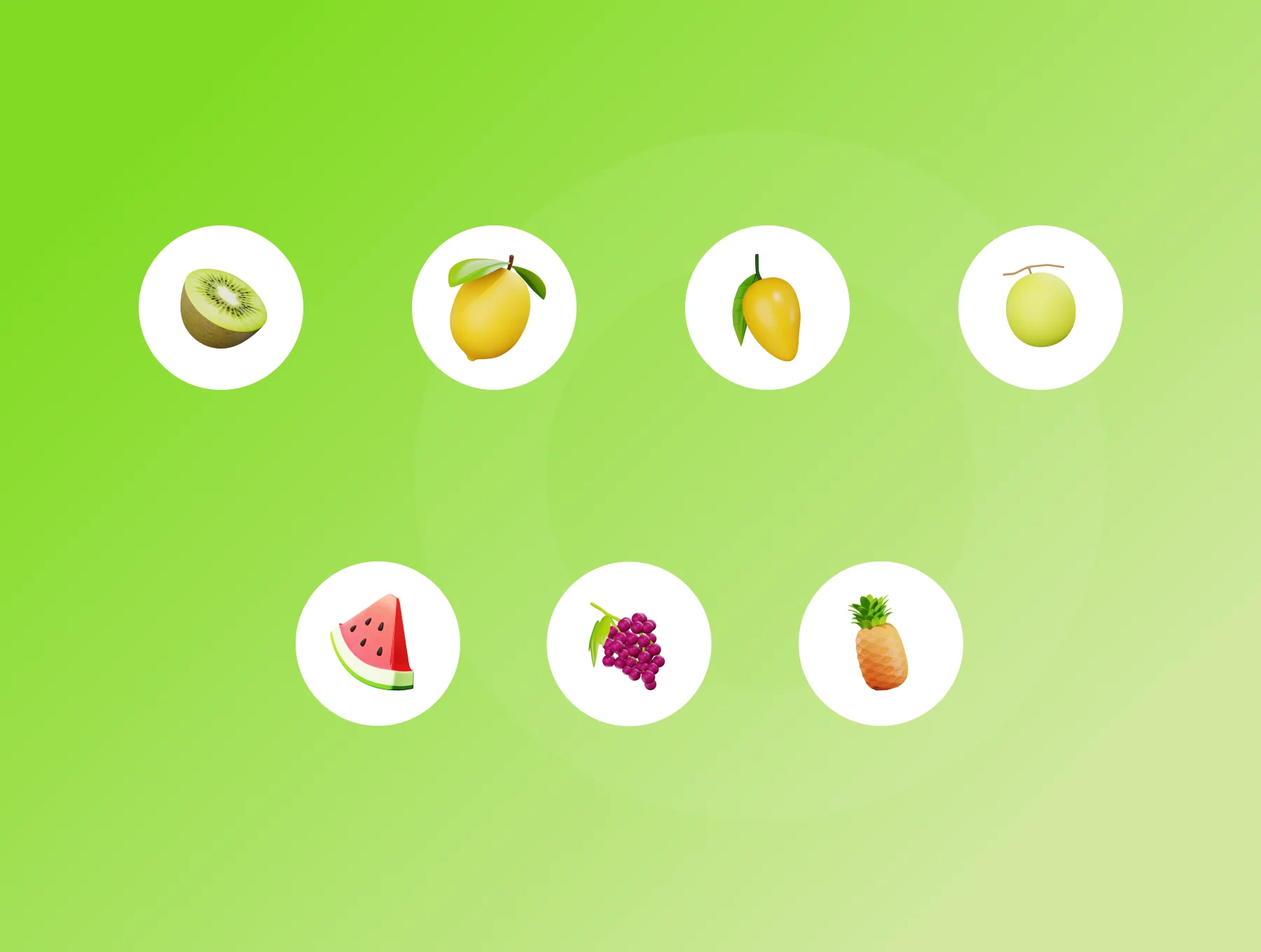 Fruit 3D Illustration 6